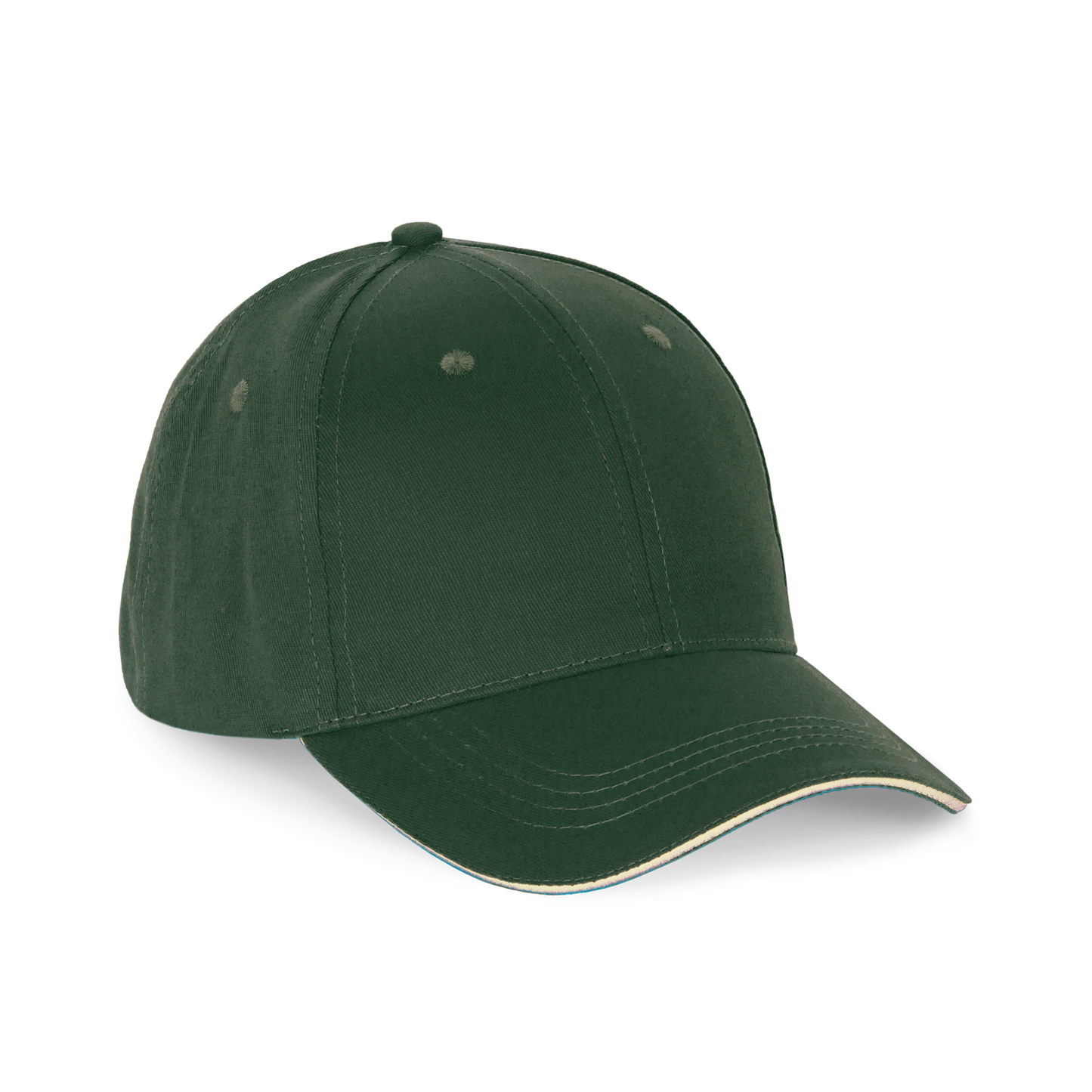 GDTXKP191 Forest Green / Beige FACE SIDE