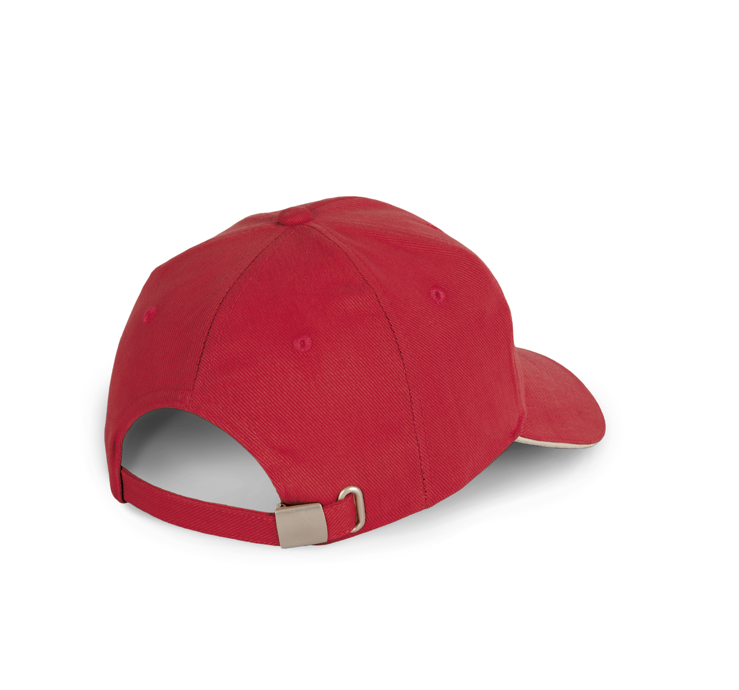 GDTXKP198 Hibiscus Red / Ivory BACK