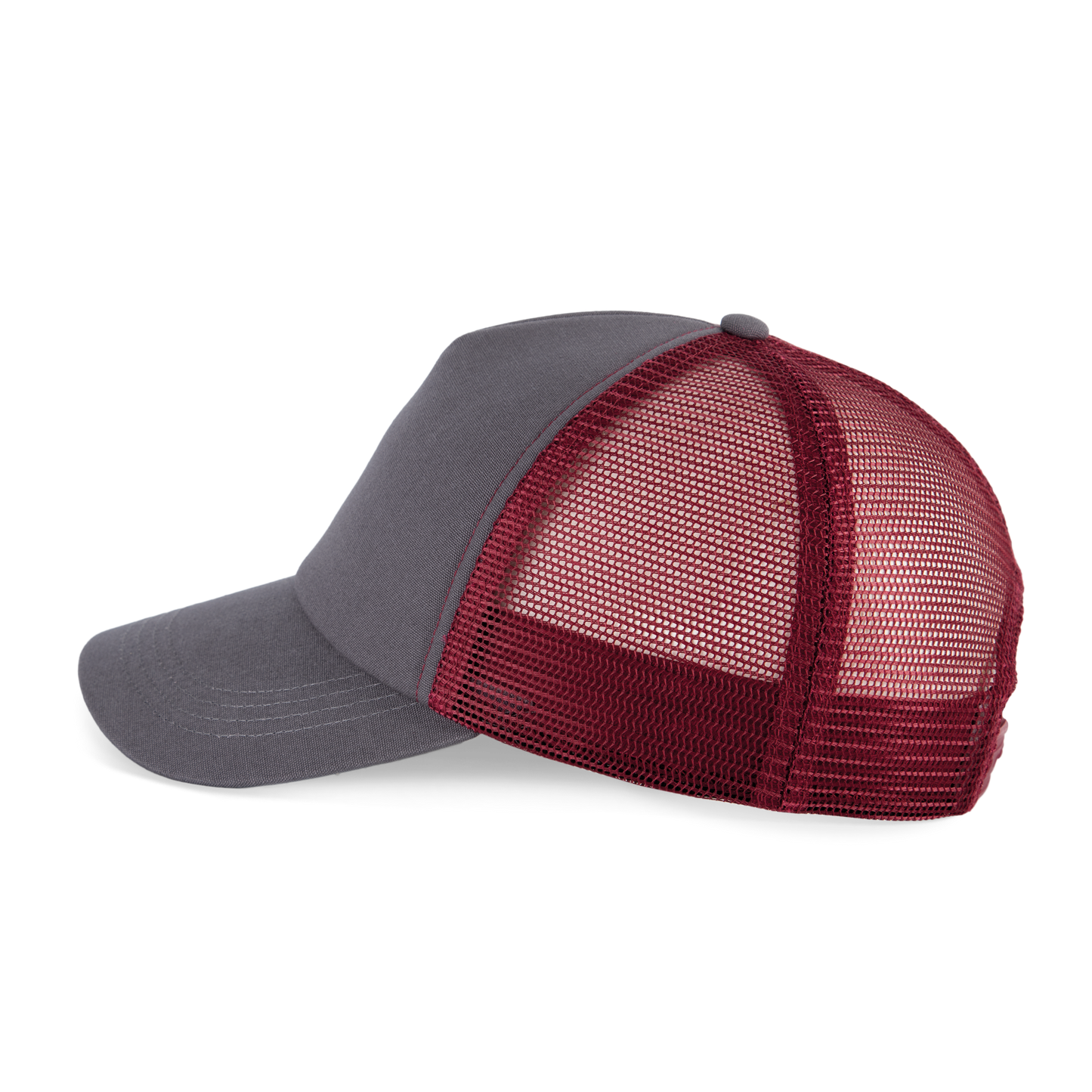 GDTXKP240 Shark Grey / Cabernet Wine SIDE