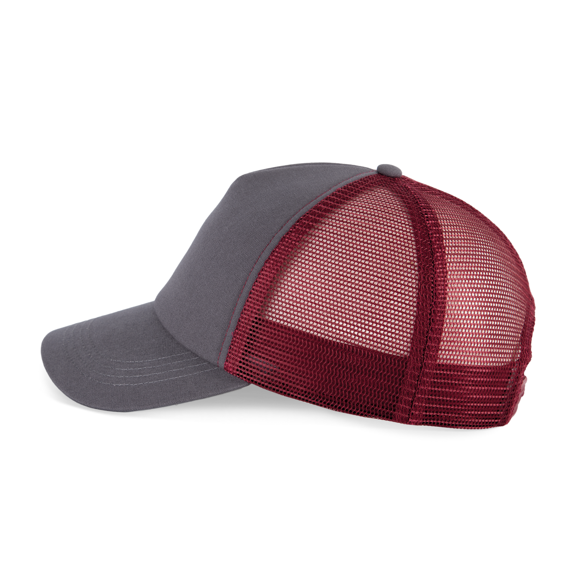GDTXKP240 Shark Grey / Cabernet Wine SIDE