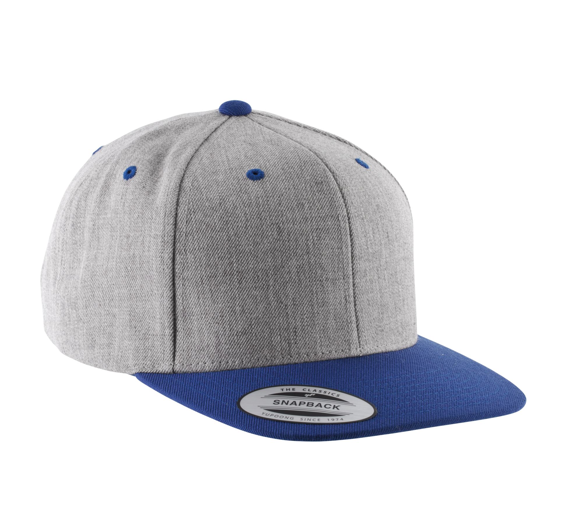 GDTXKP910 Heather Grey / Royal Blue FACE