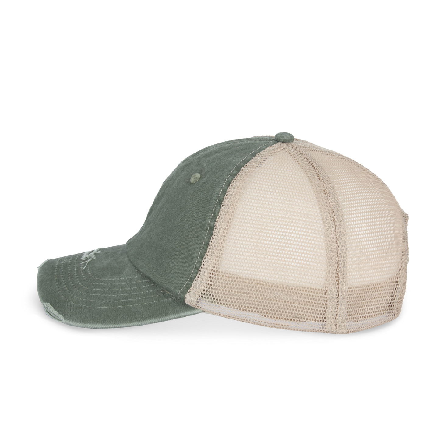 GDTXNS027 Washed Organic Khaki / Beige SIDE