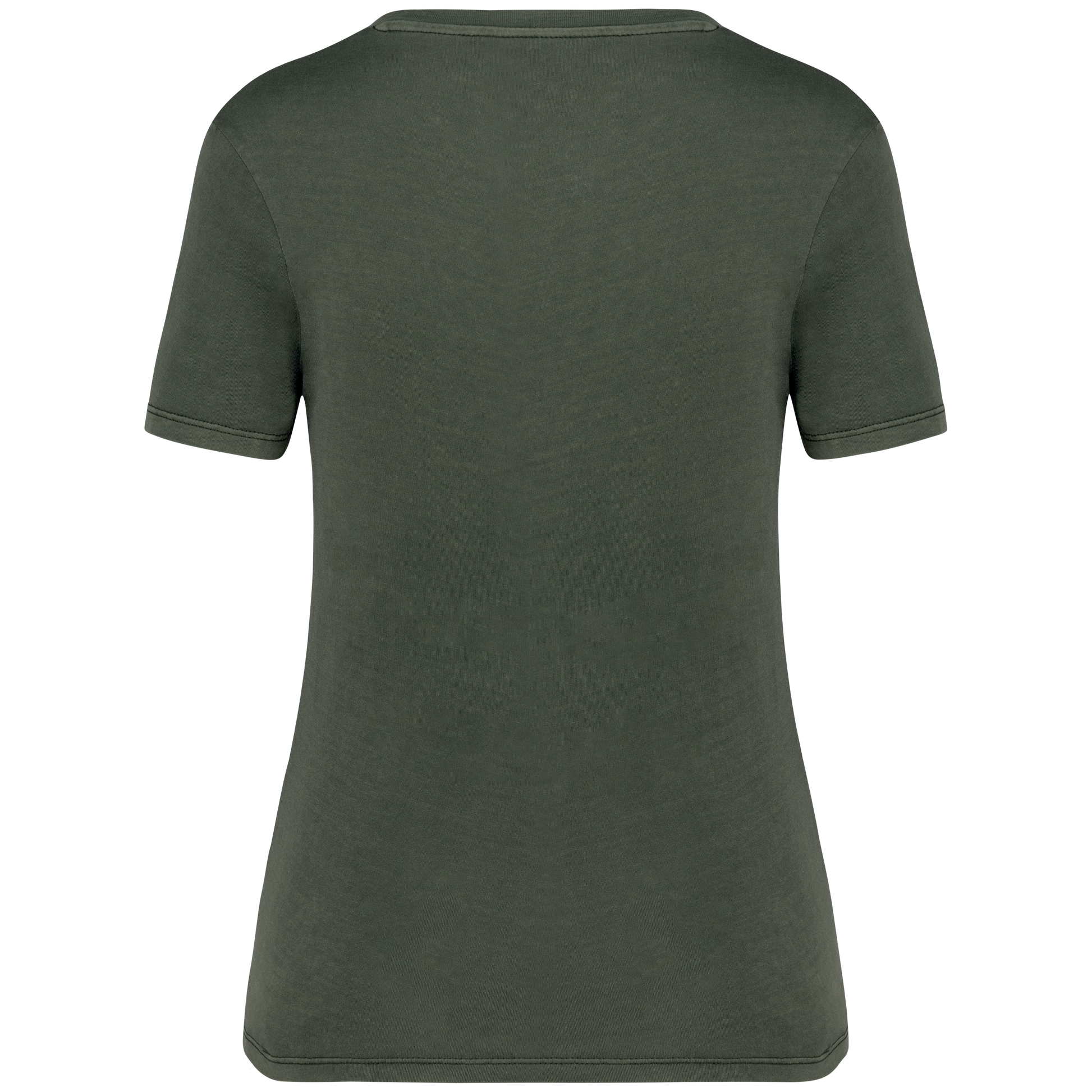 GDTXNS316 Washed Organic Khaki BACK