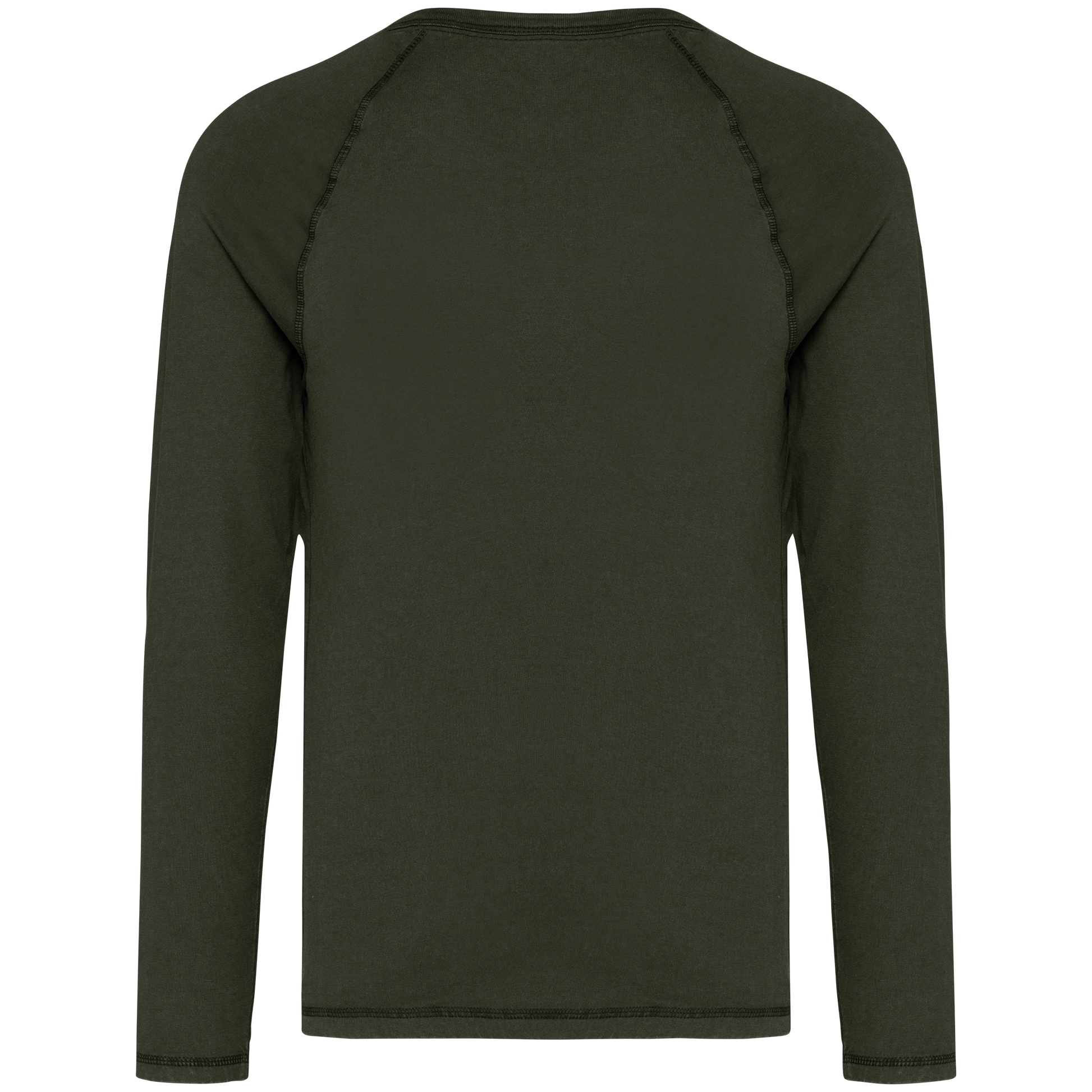 GDTXNS338 Washed Organic Khaki BACK