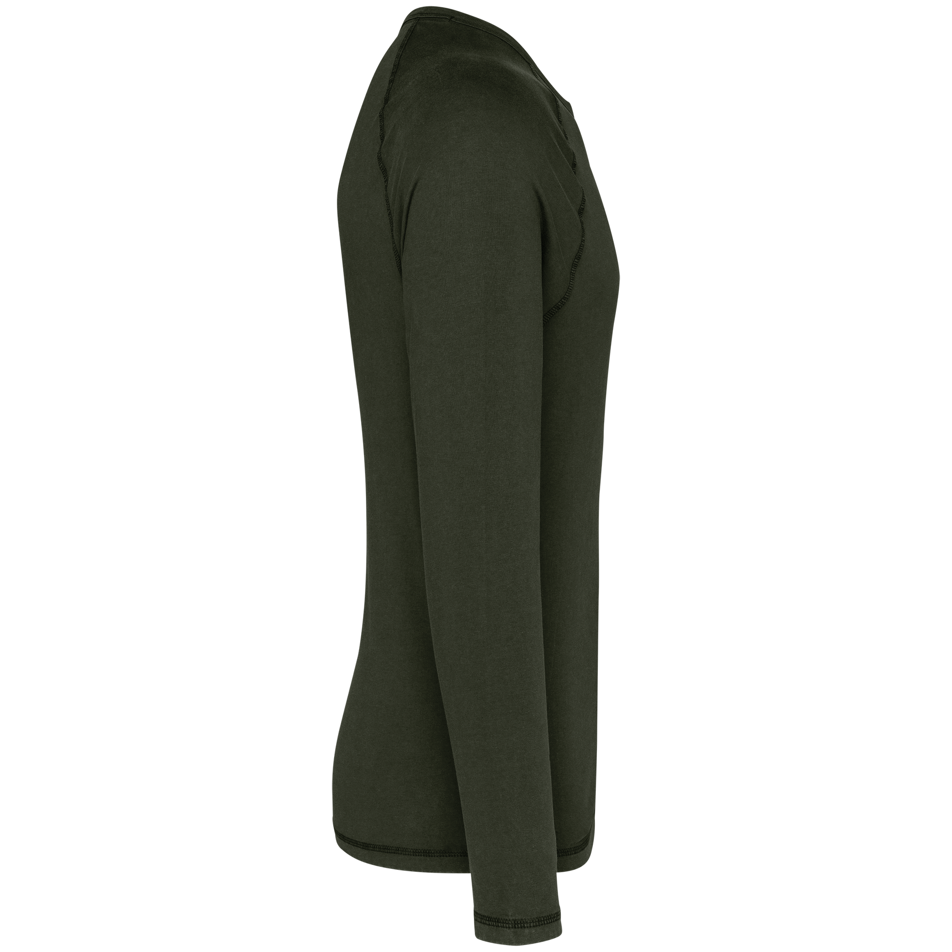 GDTXNS338 Washed Organic Khaki SIDE