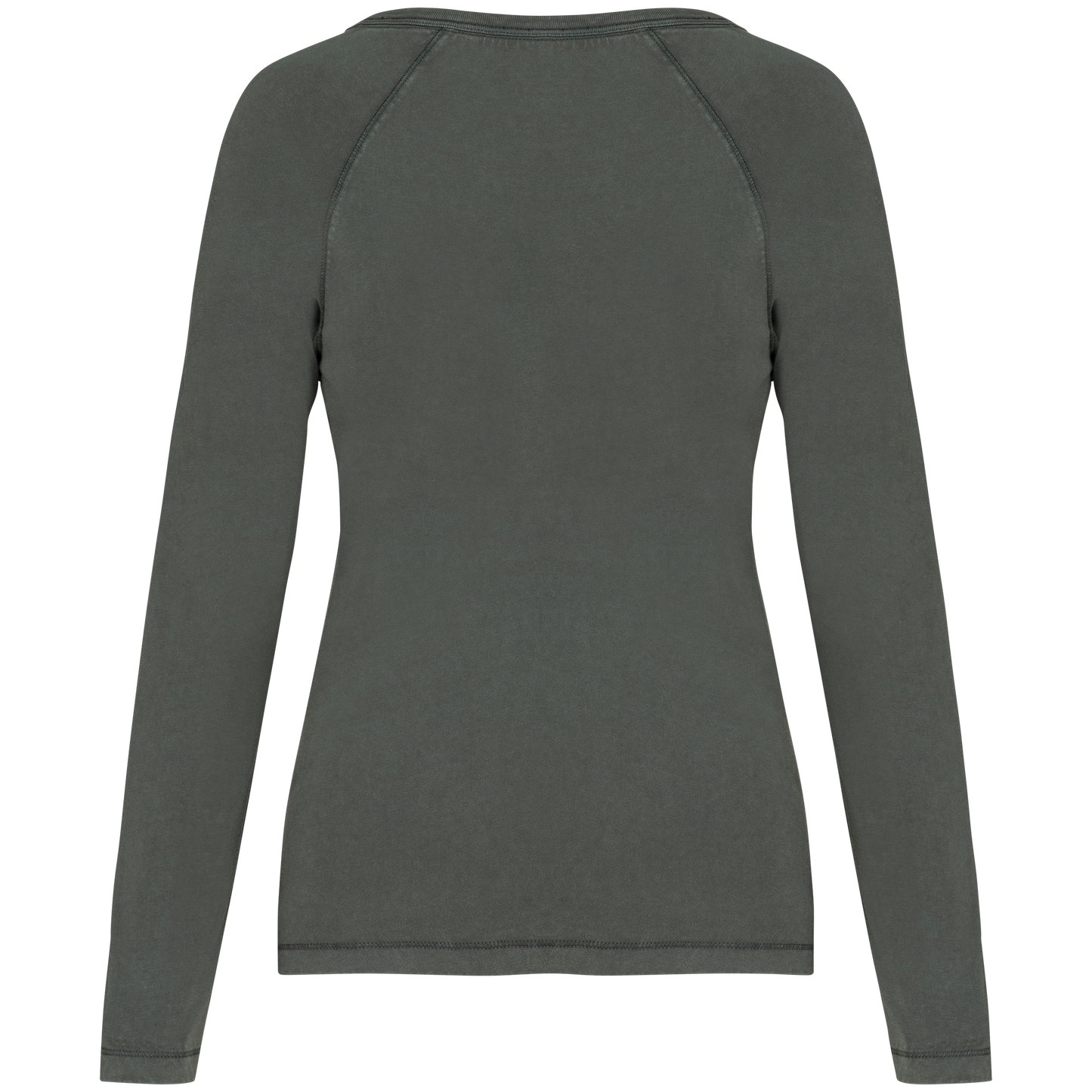 GDTXNS339 Washed Organic Khaki BACK