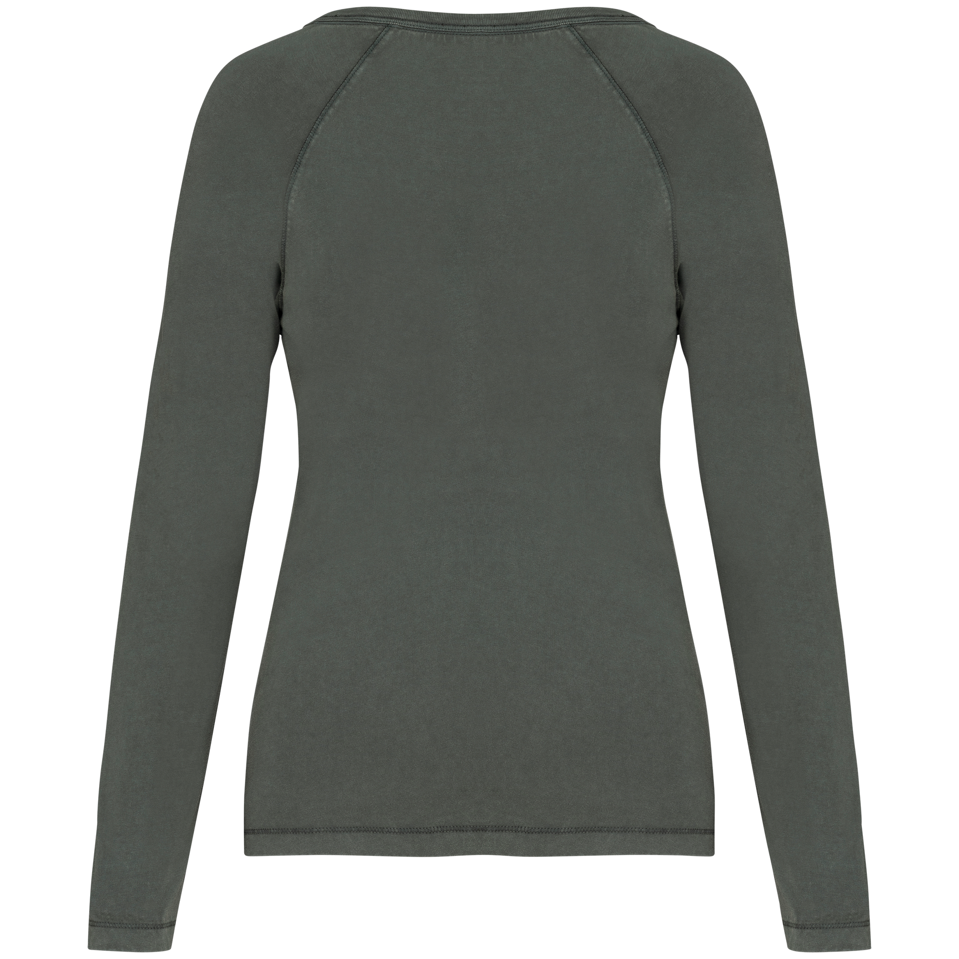 GDTXNS339 Washed Organic Khaki BACK