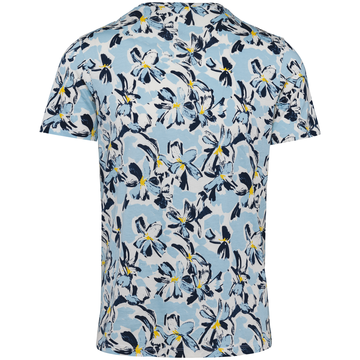 GDTXNS350 Ivory Floral Blue BACK