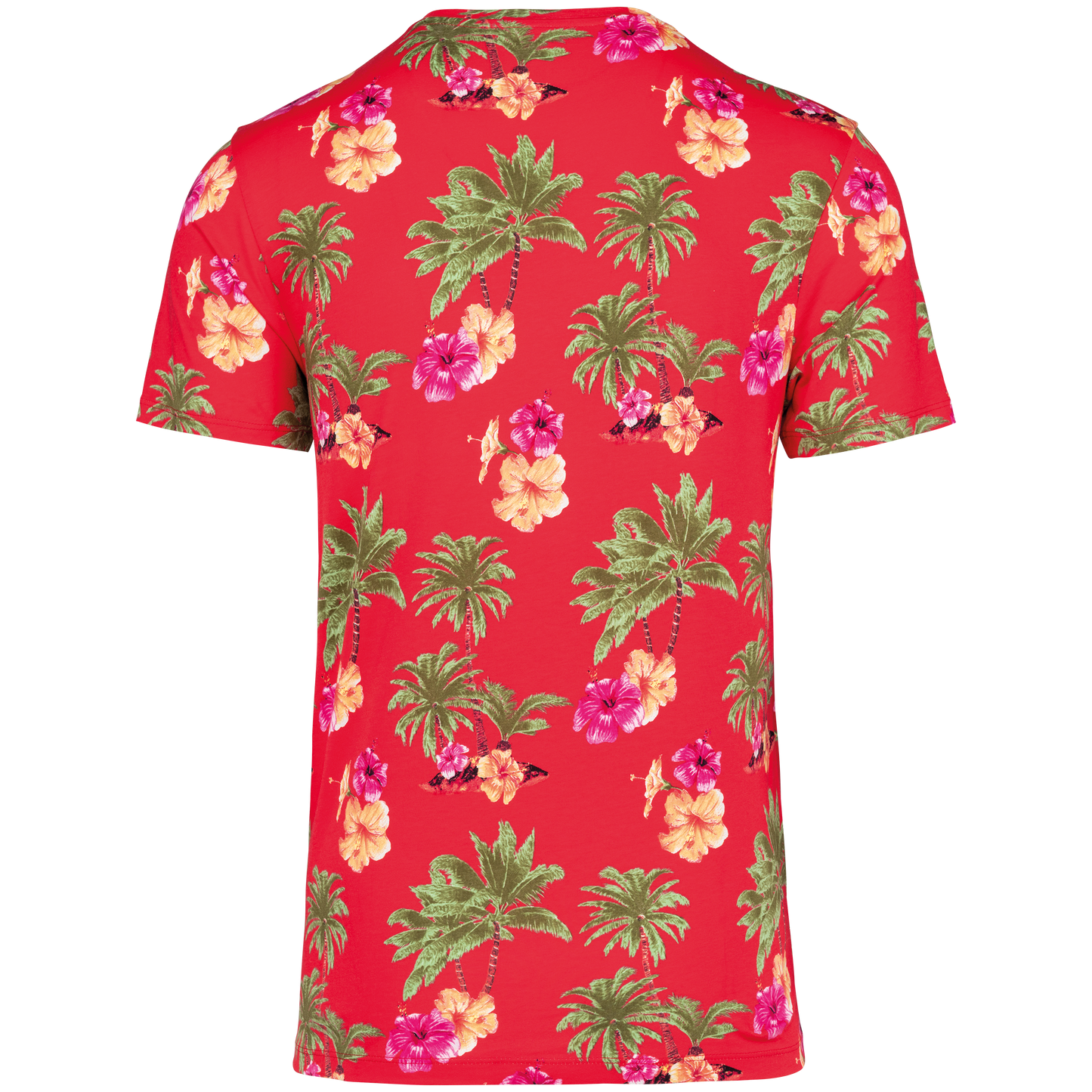 GDTXNS350 Red Hawaiian BACK