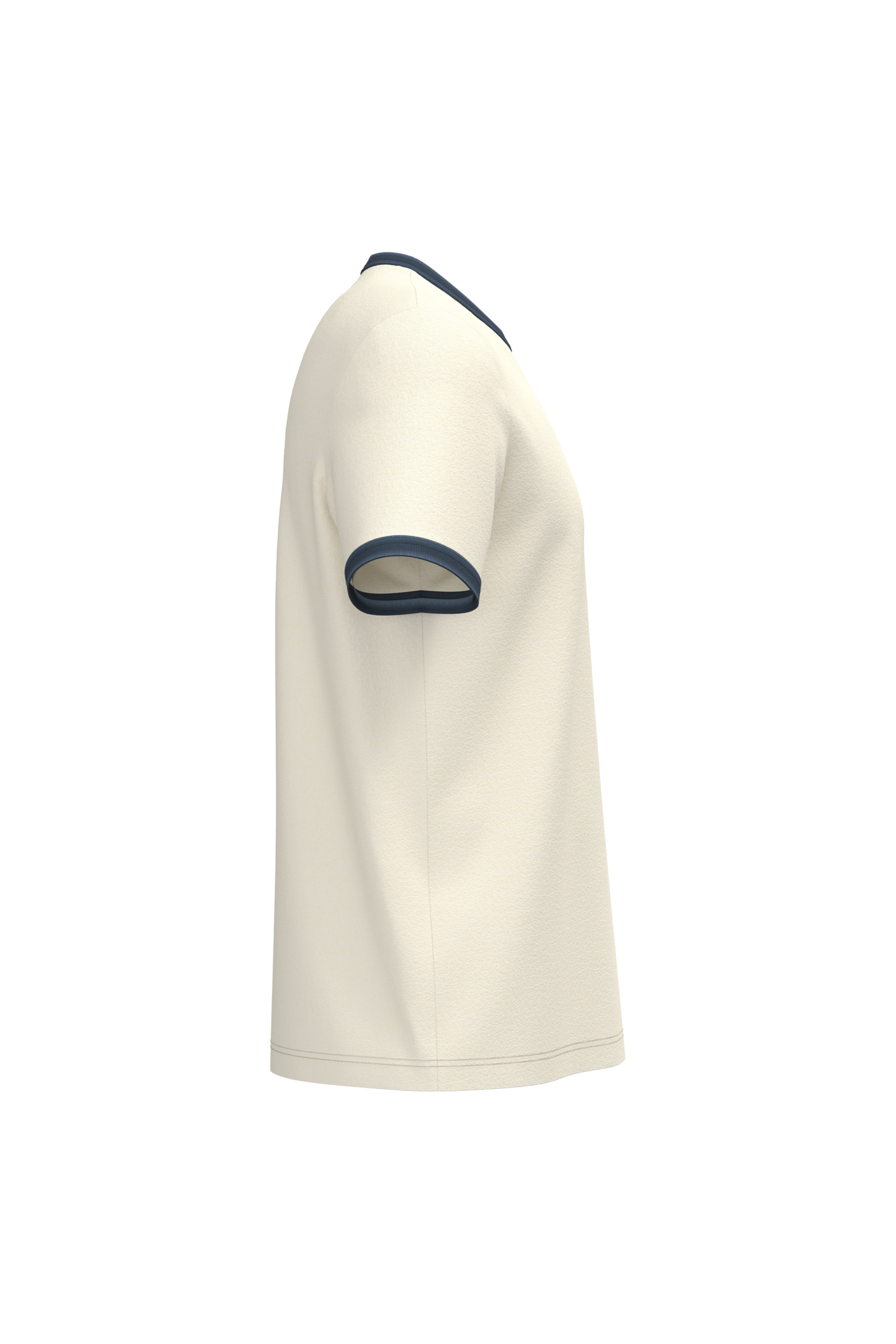 GDTXNS360 Ivory / Washed Navy Blue SIDE