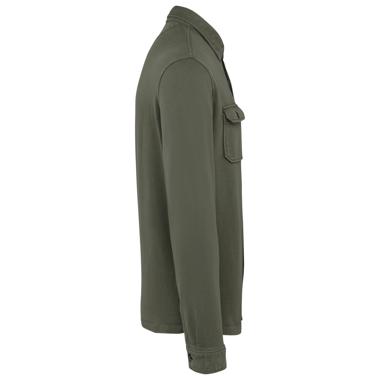 GDTXNS521 Washed Organic Khaki SIDE