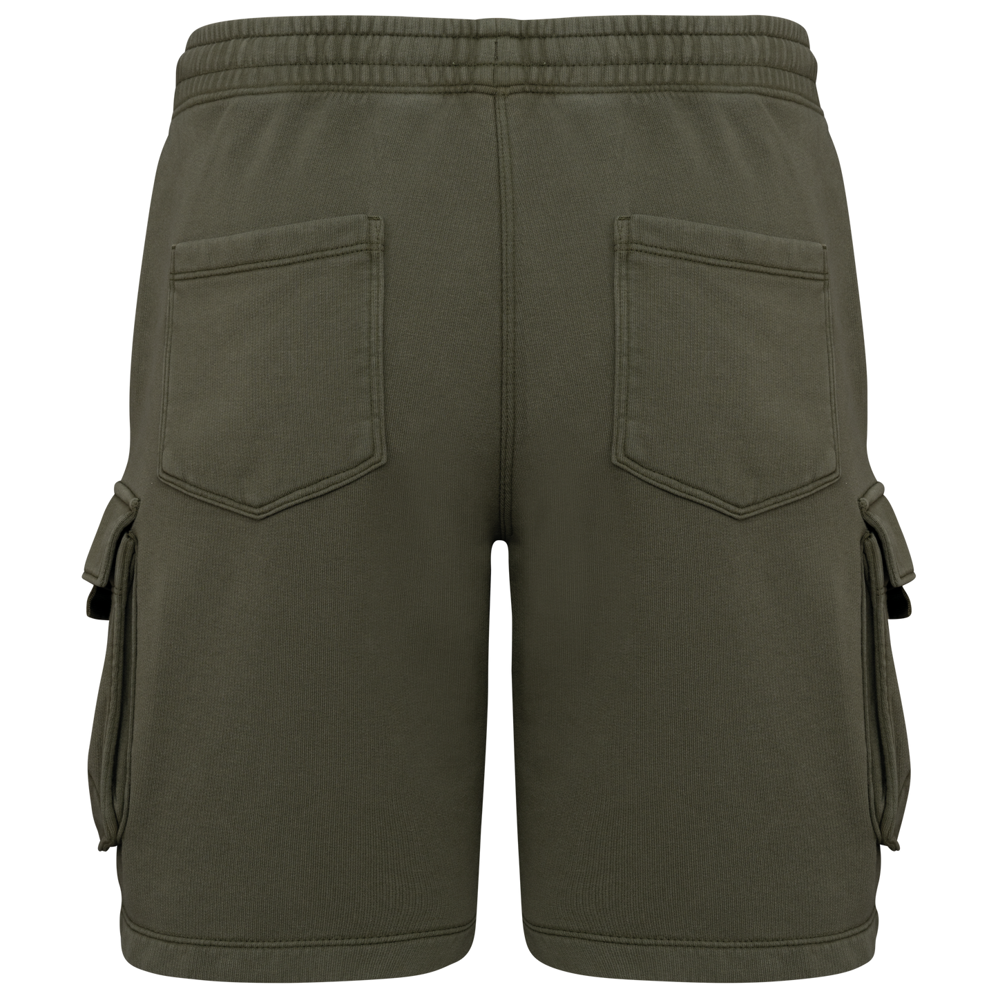 GDTXNS717 Washed Organic Khaki BACK