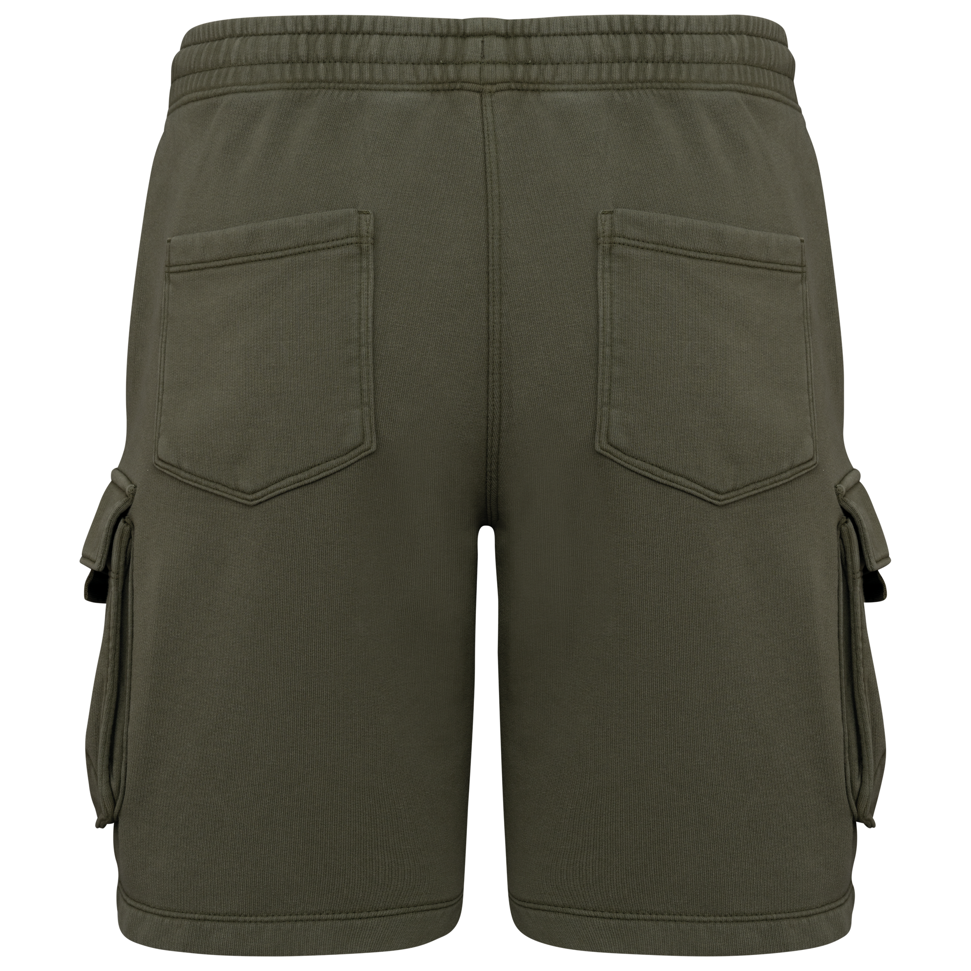 GDTXNS717 Washed Organic Khaki BACK