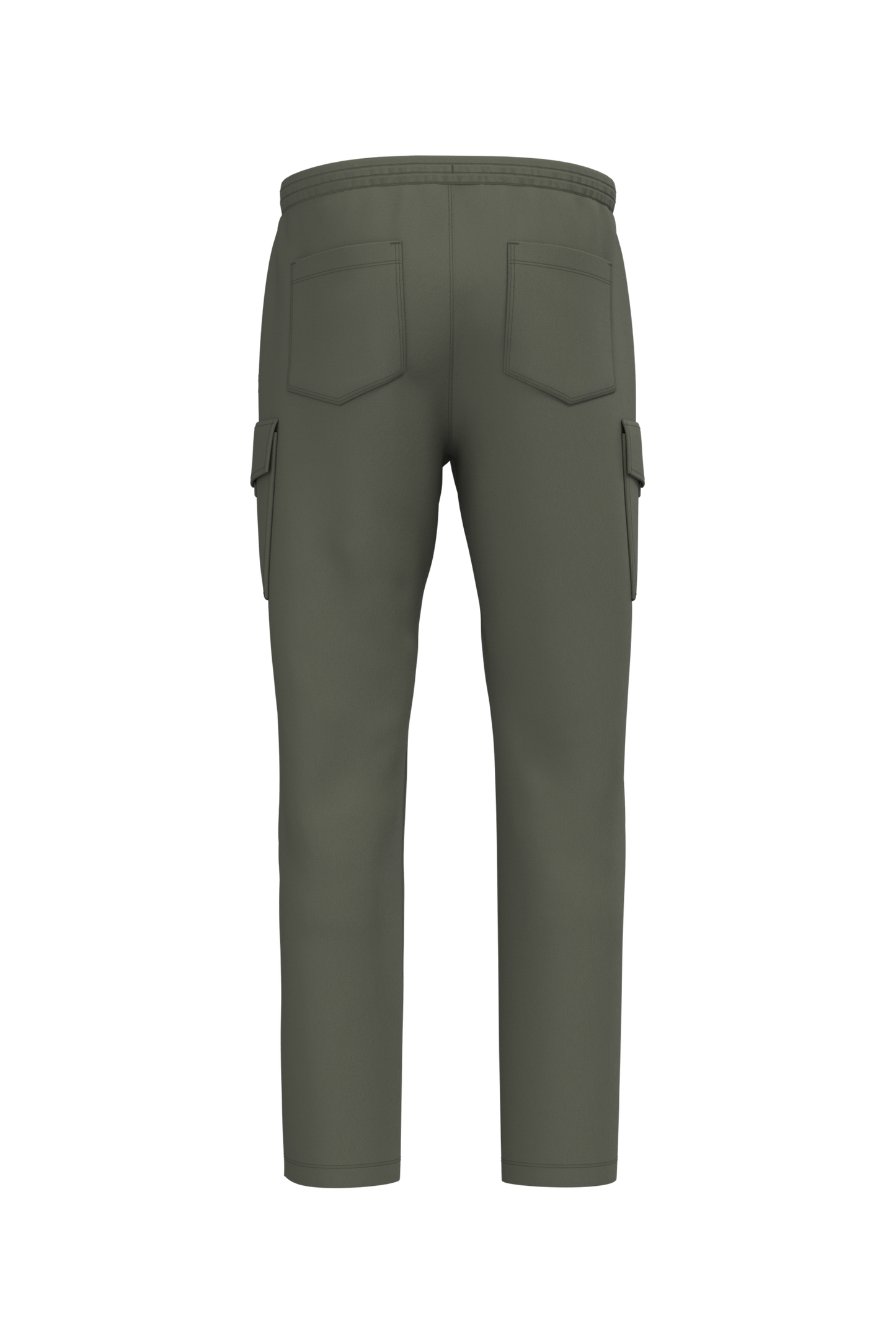 GDTXNS777 Washed Organic Khaki BACK
