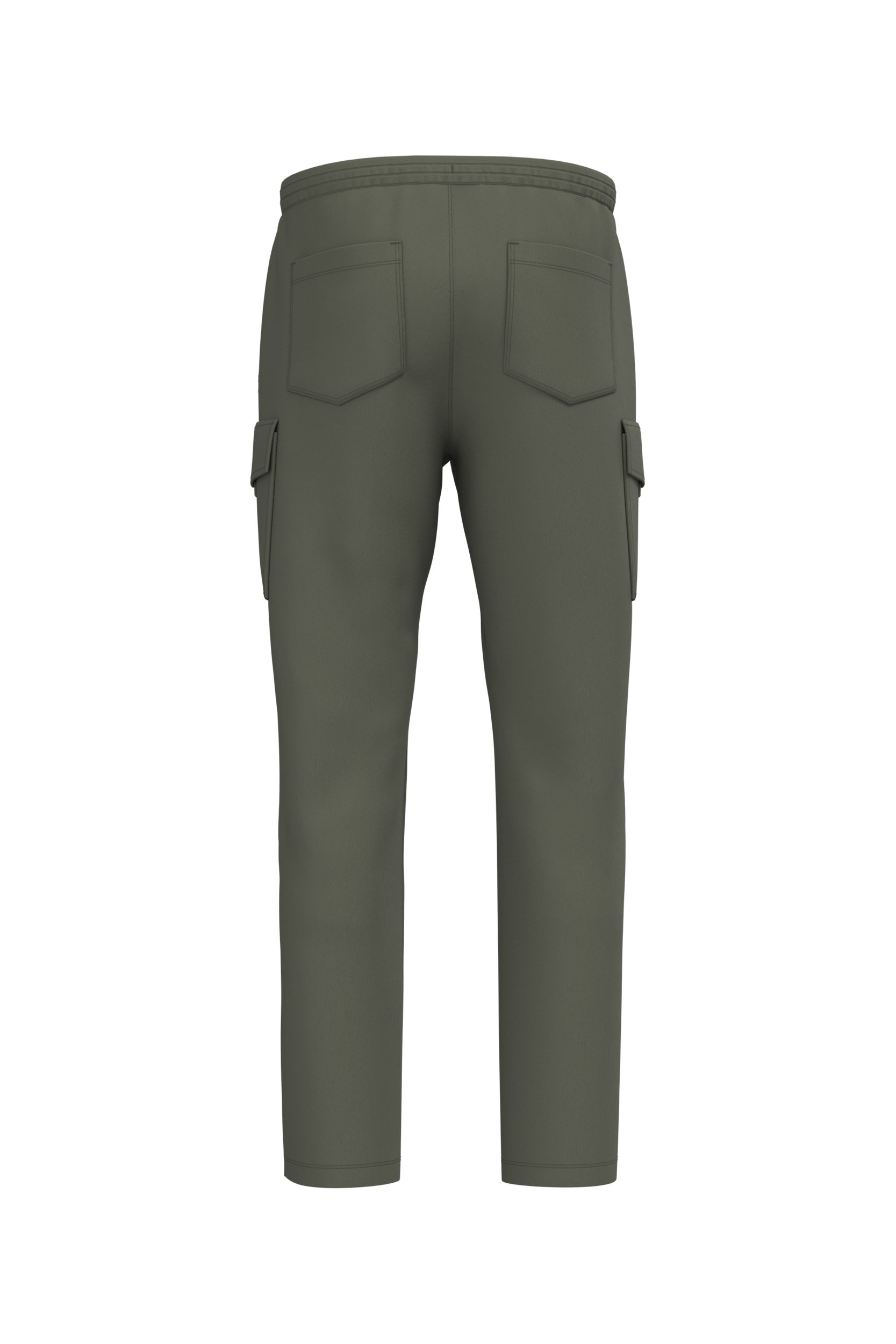 GDTXNS777 Washed Organic Khaki BACK