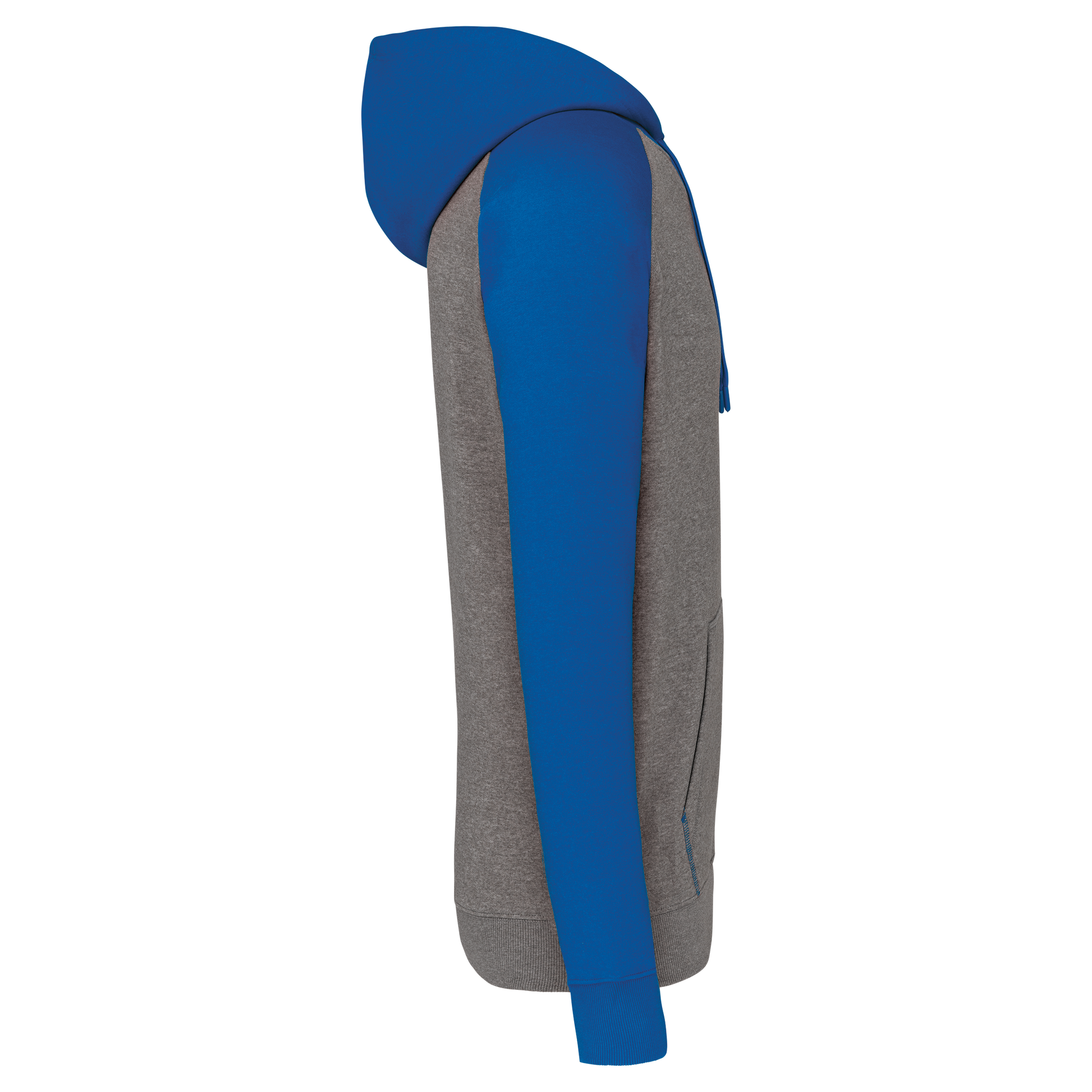 GDTXPA369 Grey heather/Sporty royal blue SIDE