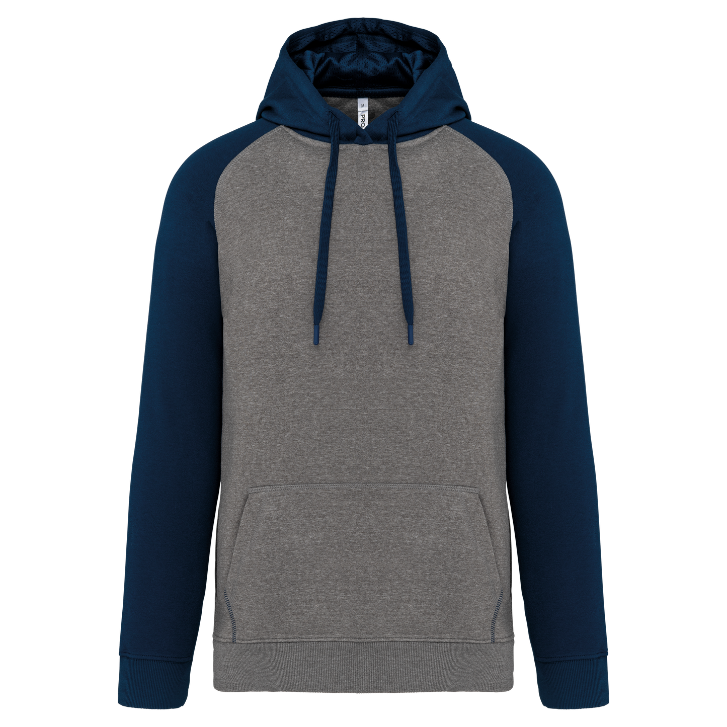 GDTXPA369 Grey Heather / Sporty Navy FACE