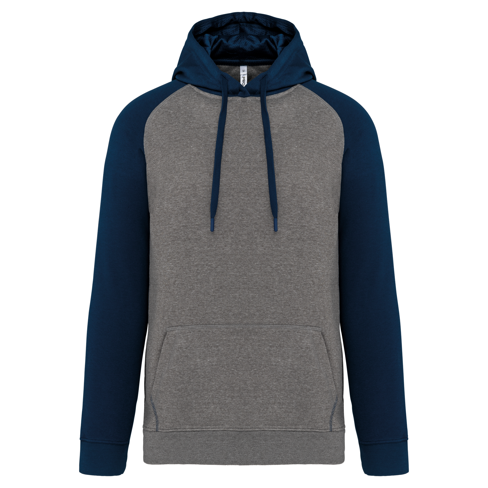 GDTXPA369 Grey Heather / Sporty Navy FACE