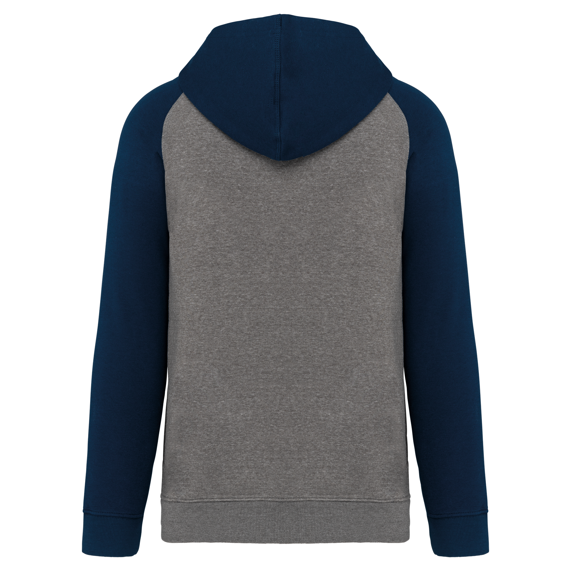 GDTXPA370 Grey Heather / Sporty Navy BACK