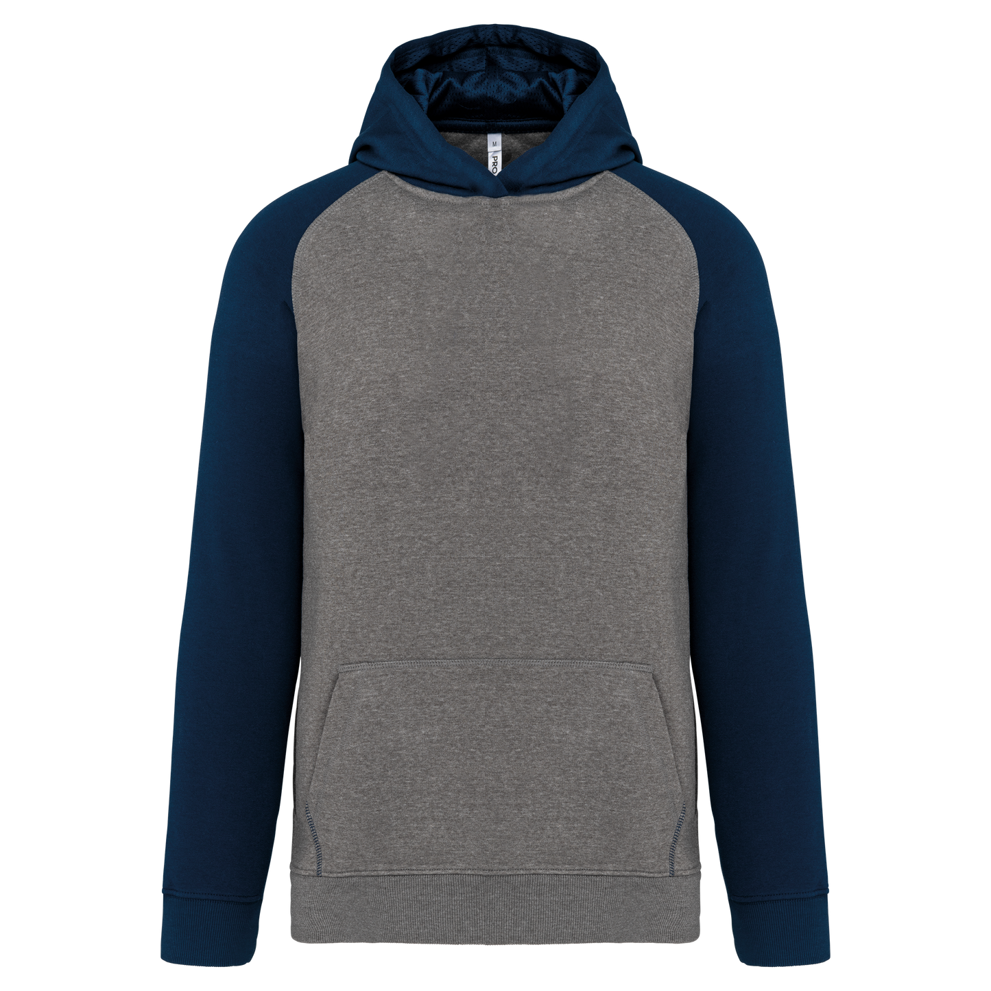 GDTXPA370 Grey Heather / Sporty Navy FACE
