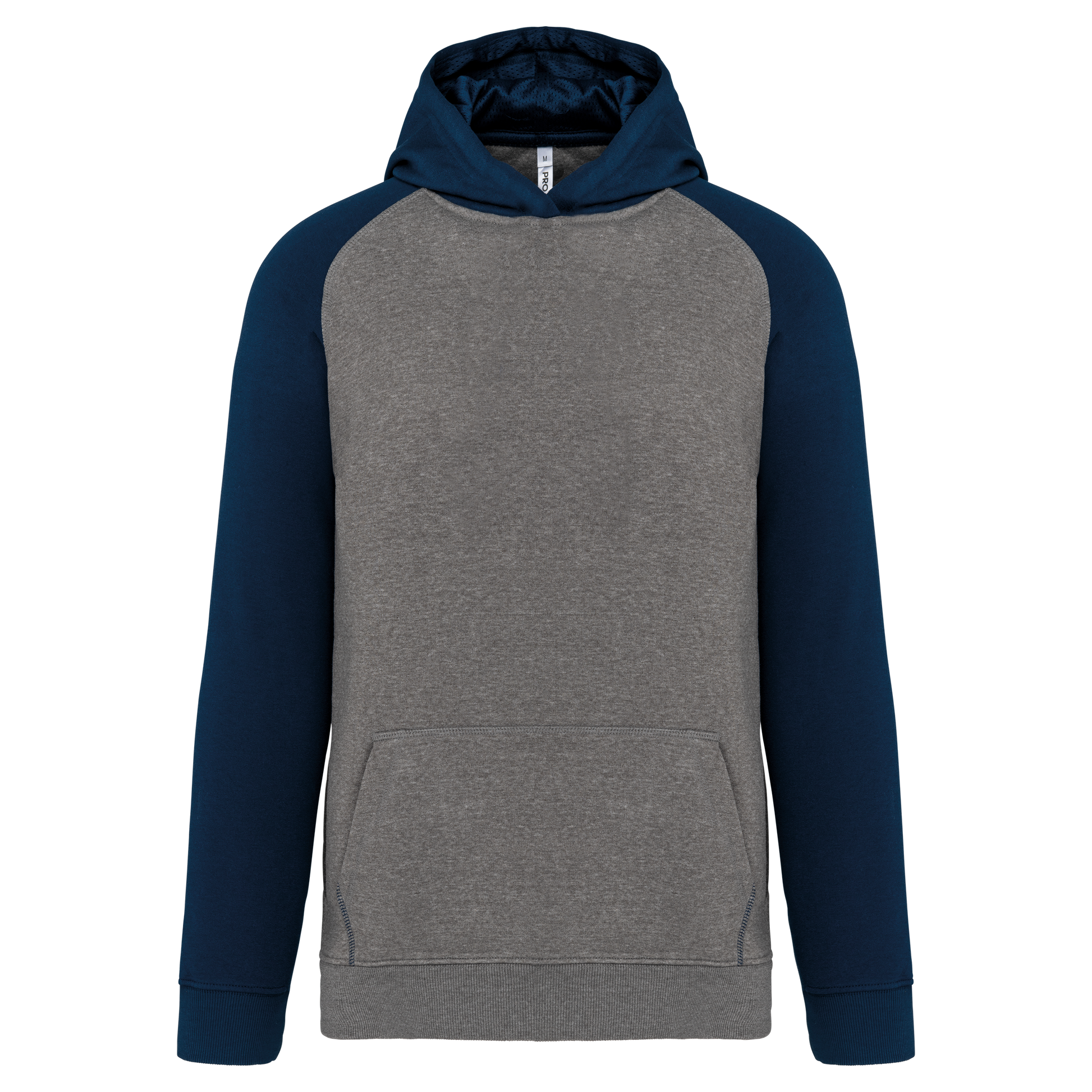 GDTXPA370 Grey Heather / Sporty Navy FACE