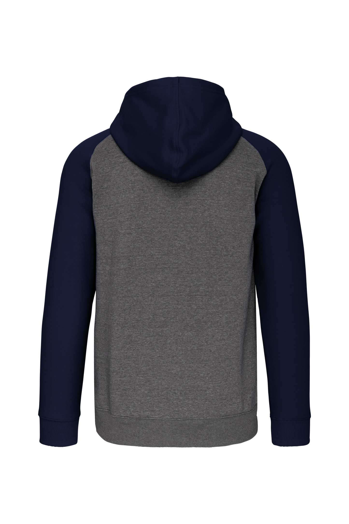 GDTXPA380 Grey Heather / Sporty Navy BACK