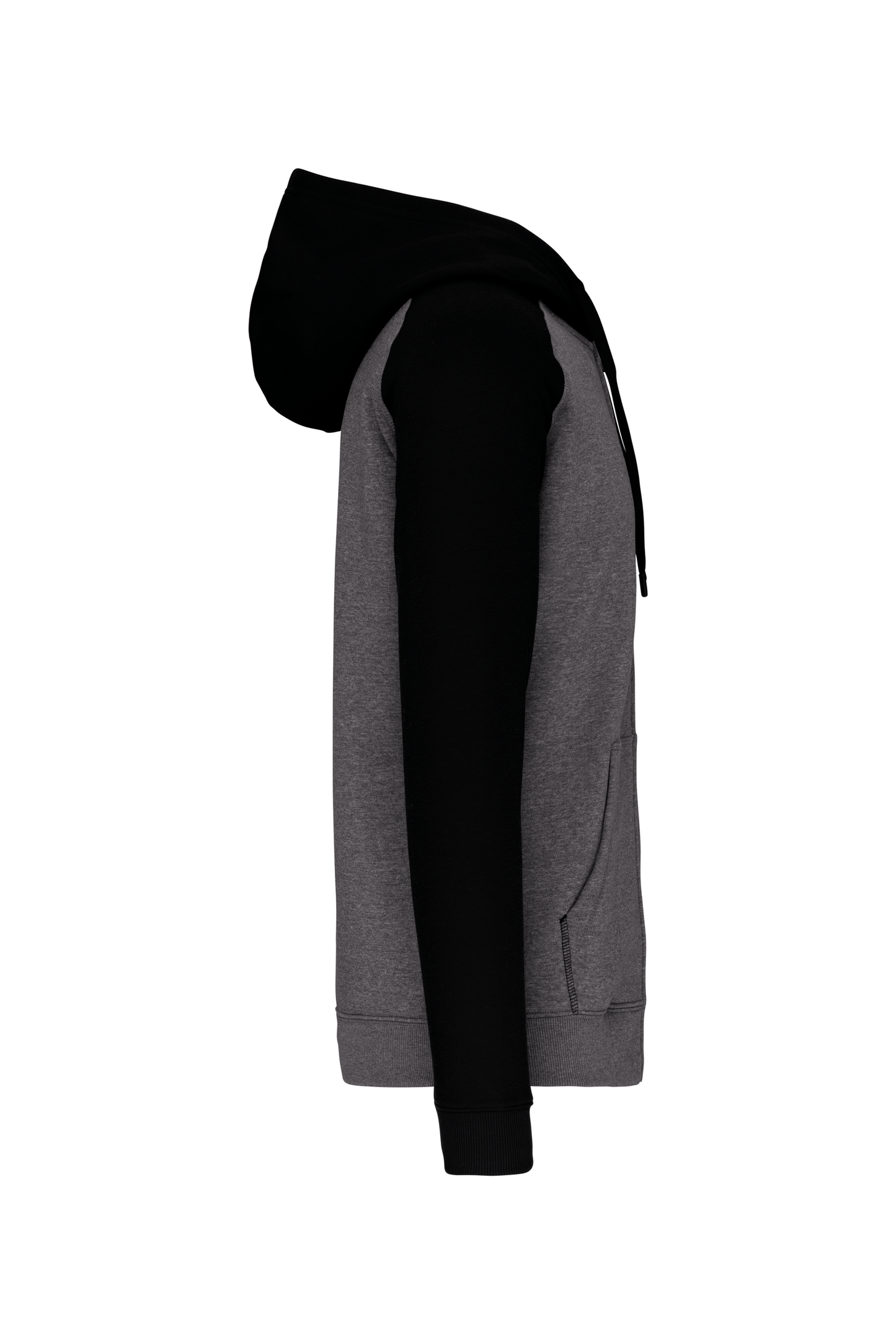 GDTXPA380 Grey Heather / Black SIDE