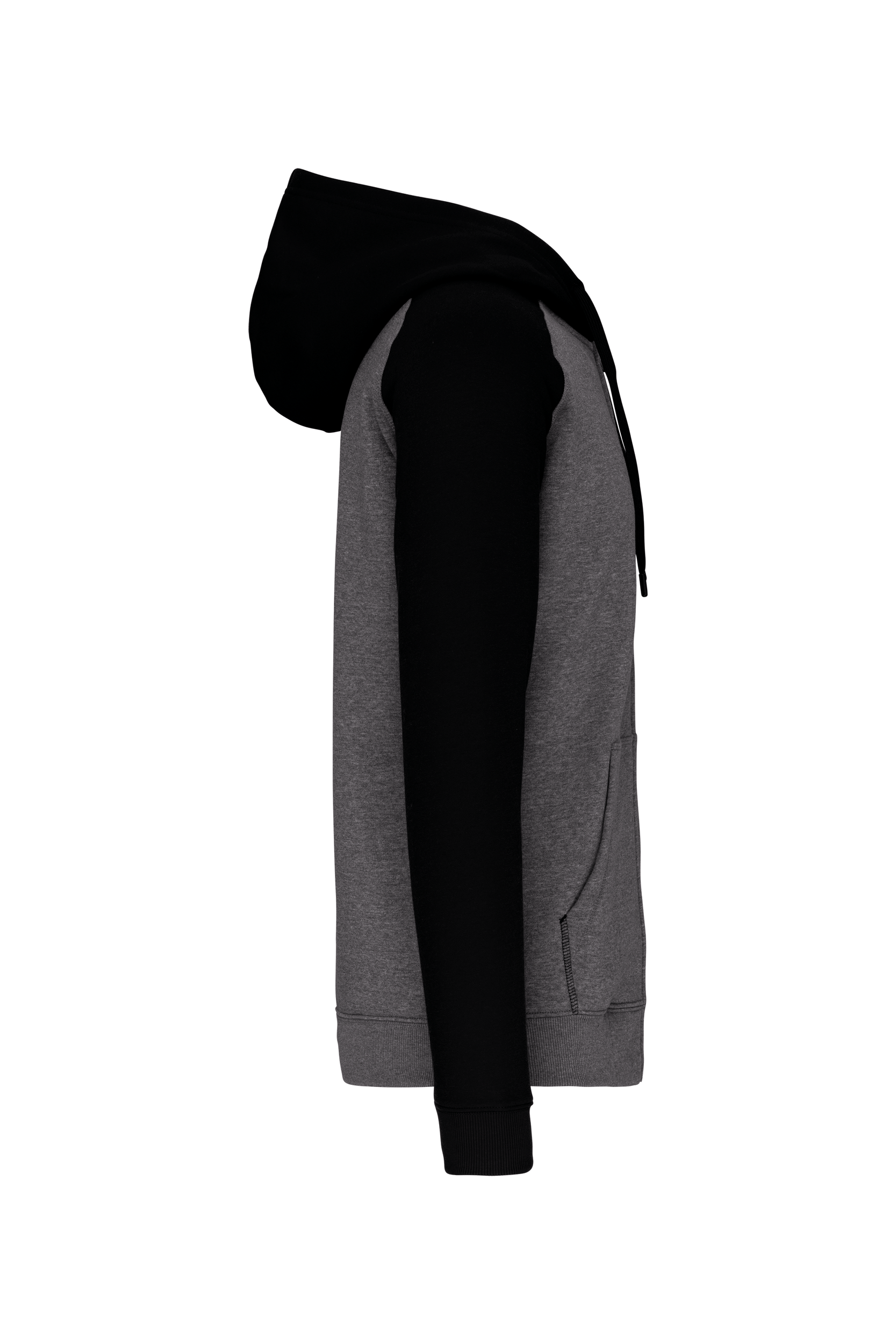 GDTXPA380 Grey Heather / Black SIDE