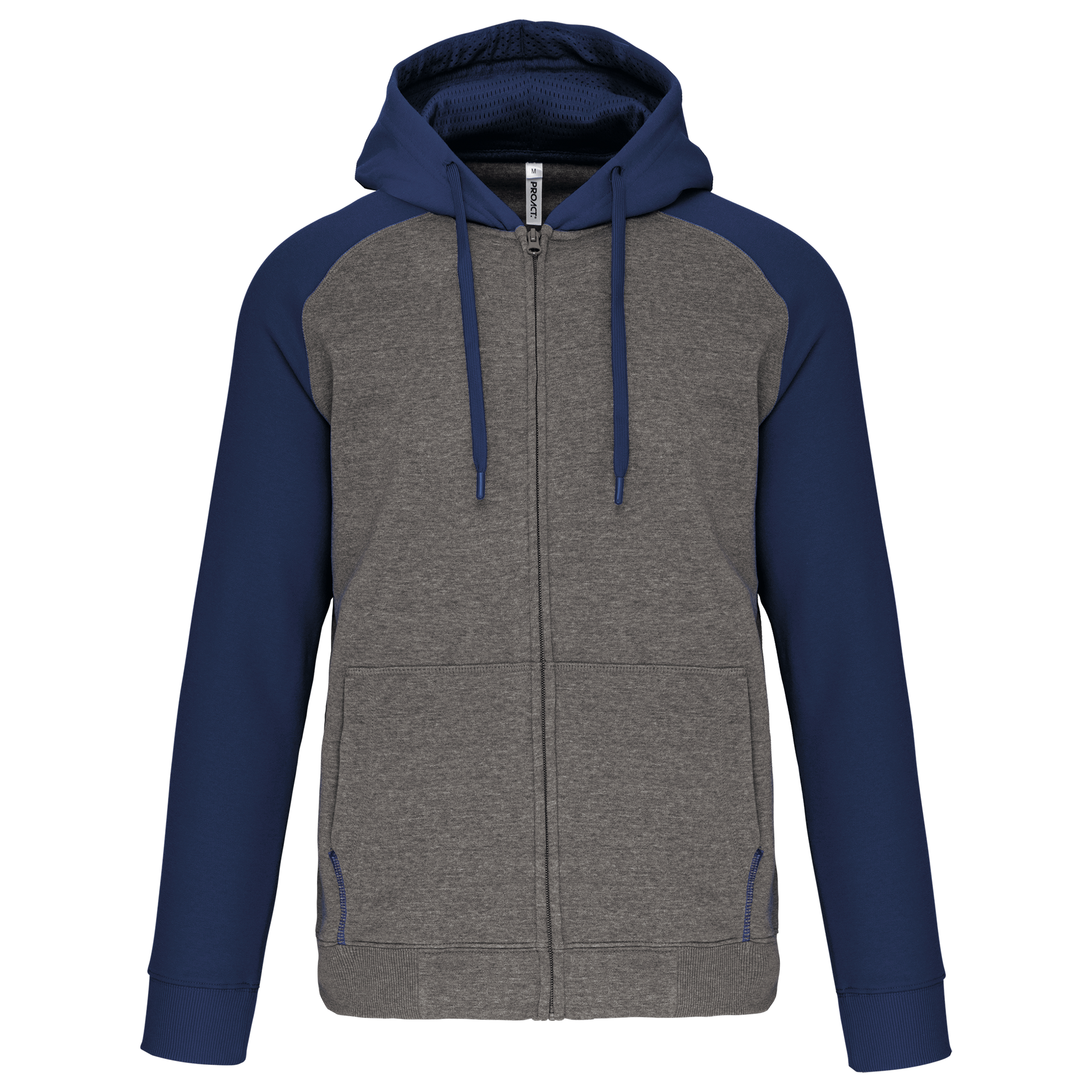 GDTXPA380 Grey Heather / Sporty Navy FACE