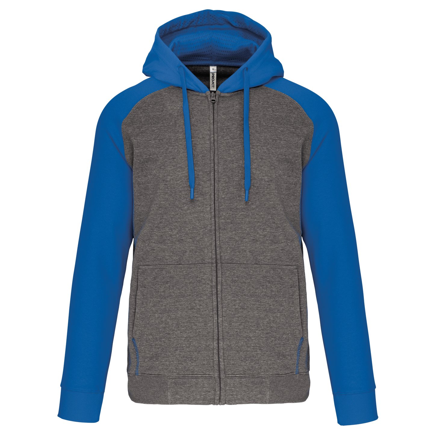 GDTXPA380 Grey heather/Sporty royal blue FACE