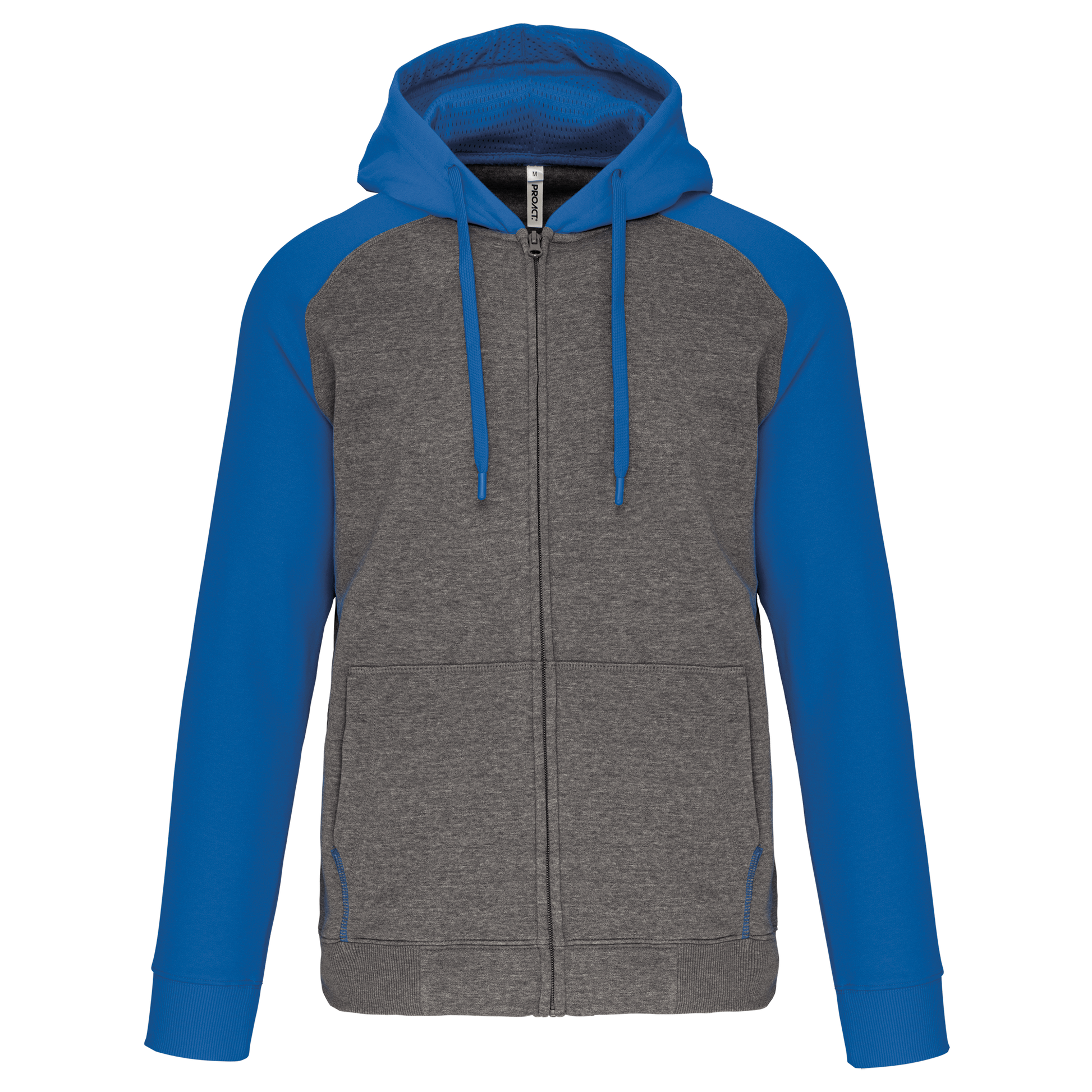 GDTXPA380 Grey heather/Sporty royal blue FACE