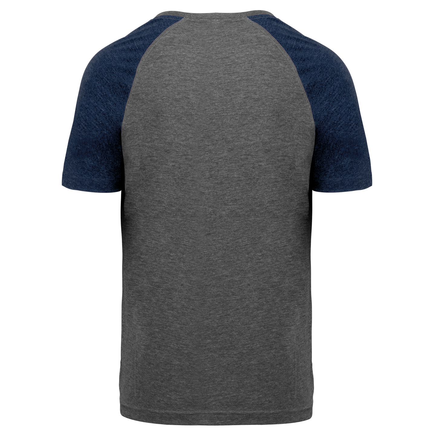 GDTXPA4010 Grey Heather / Sporty Navy Heather BACK