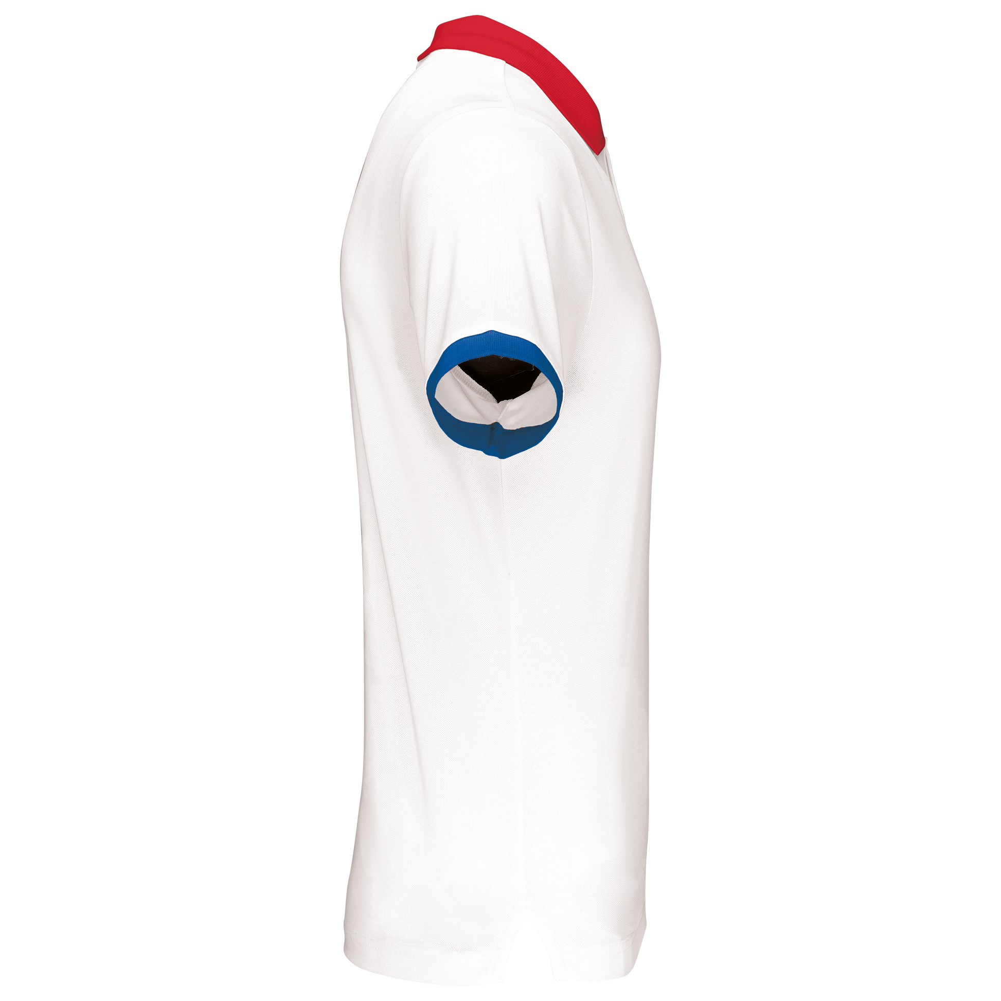 GDTXPA489 White / Red / Sporty Royal Blue SIDE