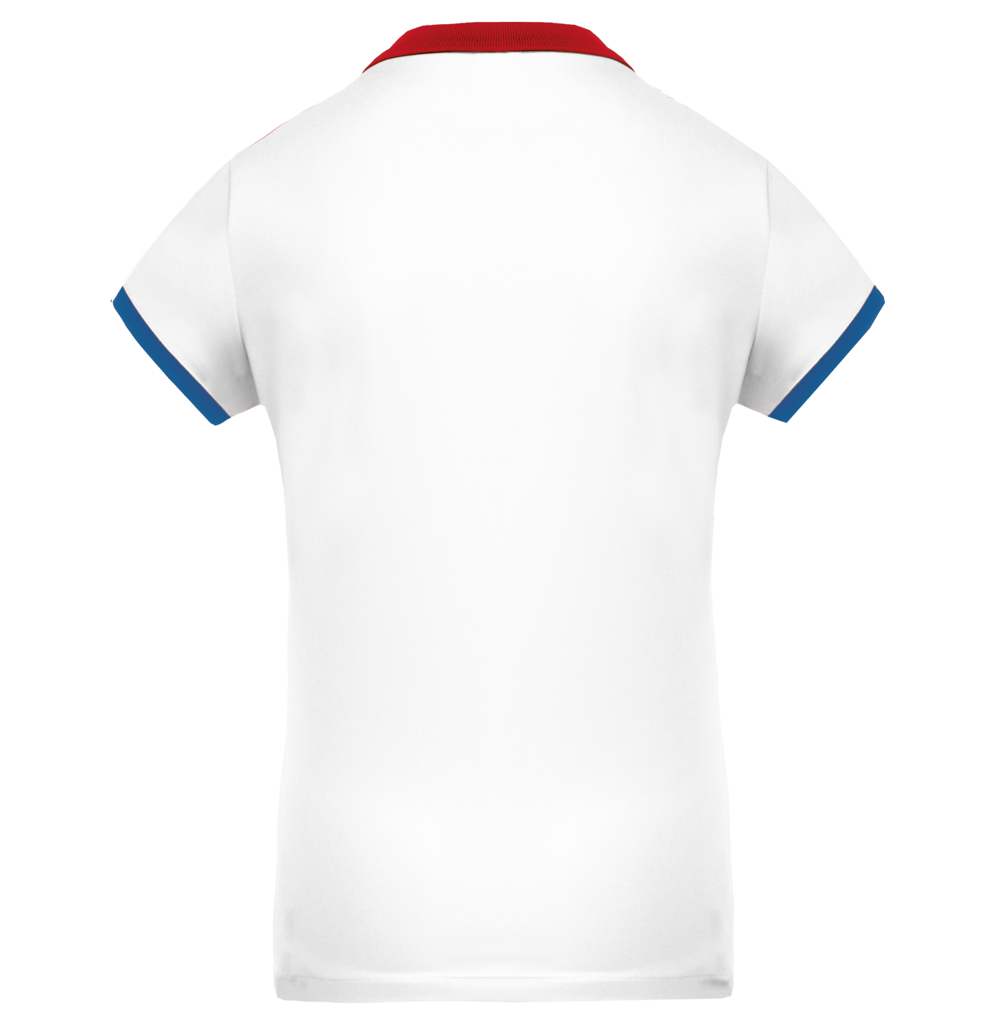 GDTXPA490 White / Red / Sporty Royal Blue BACK