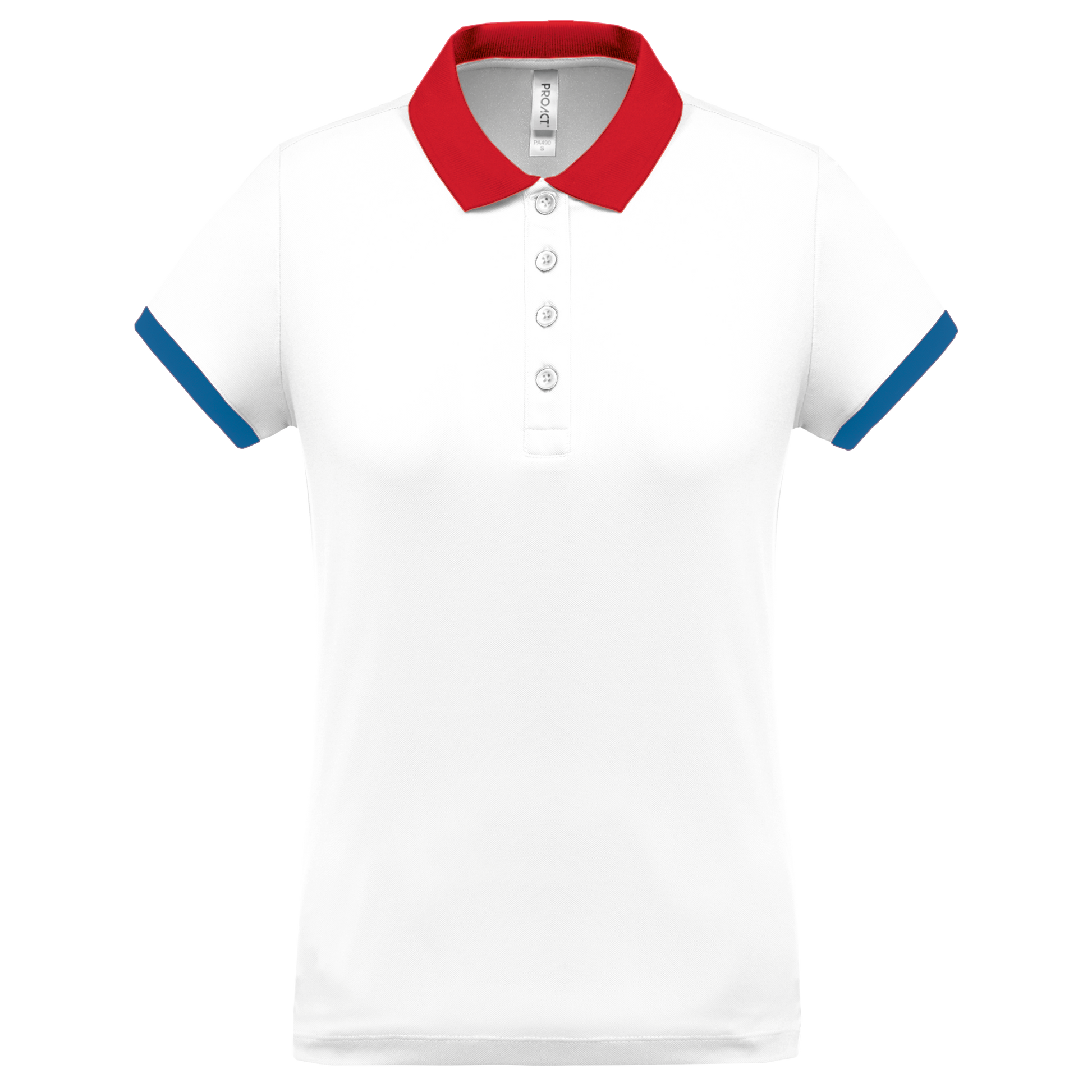 GDTXPA490 White / Red / Sporty Royal Blue FACE