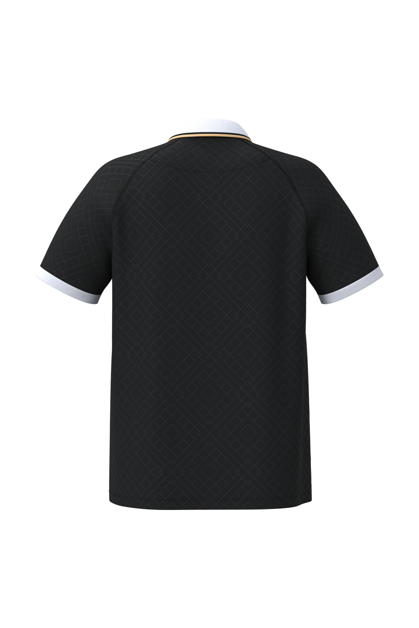 GDTXPA497 Black / White / Gold BACK