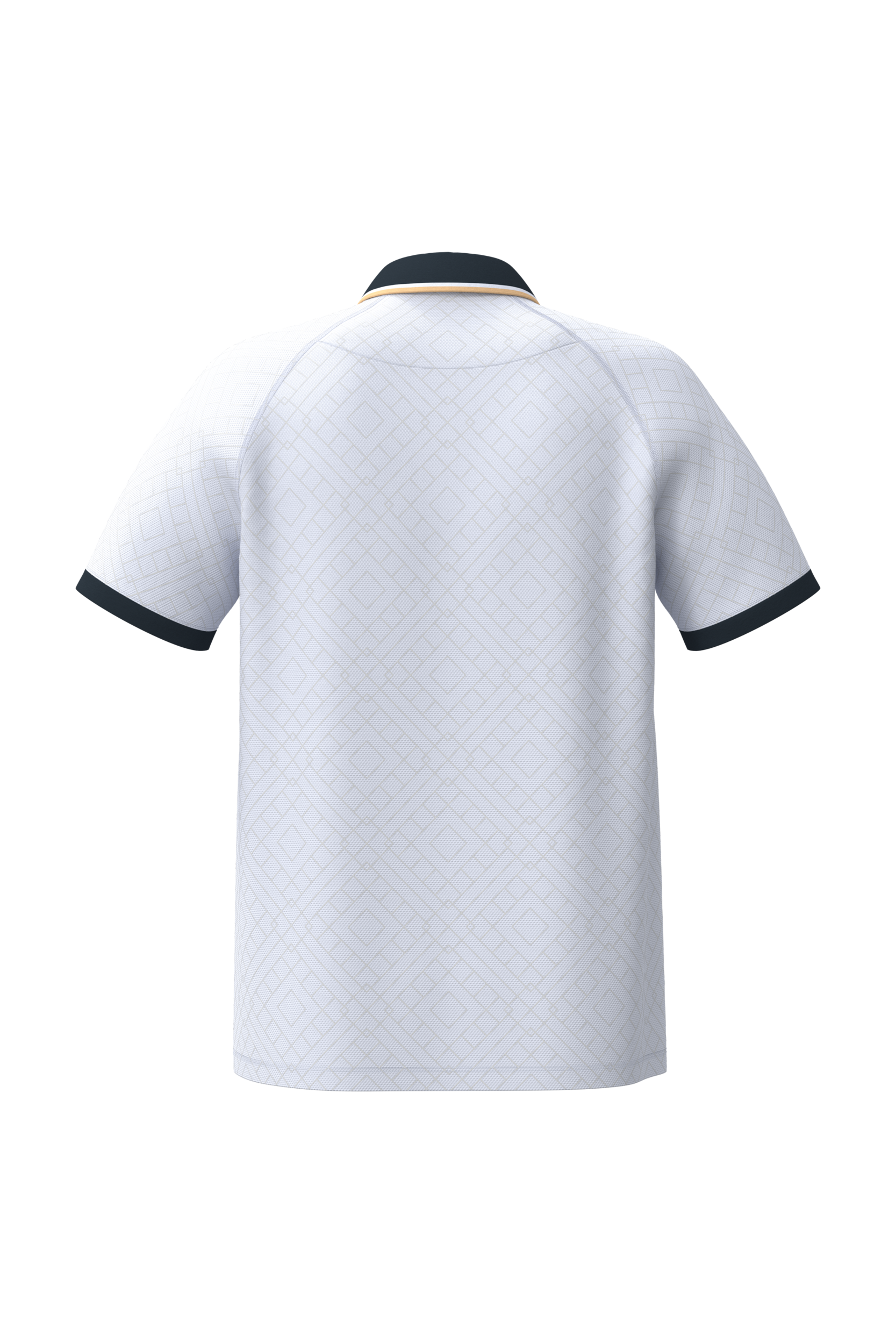 GDTXPA497 White / Navy / Gold BACK