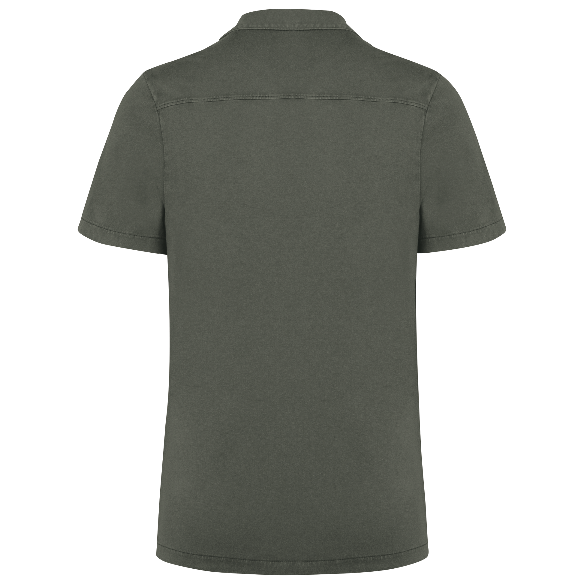 GDTXSP522 Washed Organic Khaki BACK