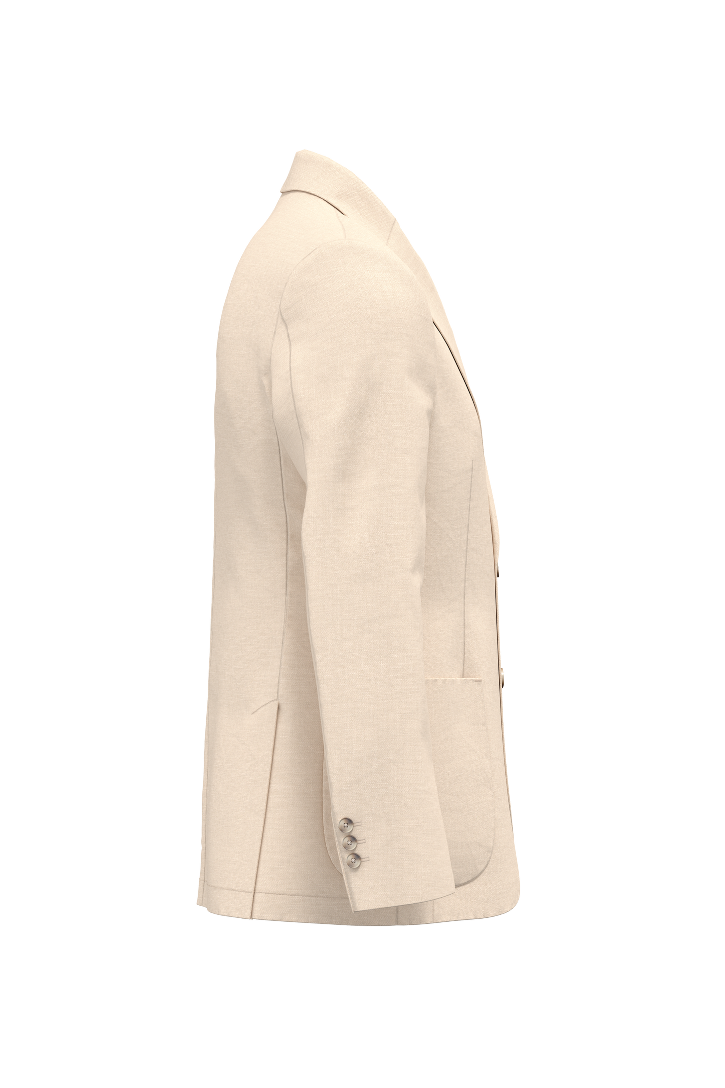 GDTXSP600 Washed Linen Sand SIDE