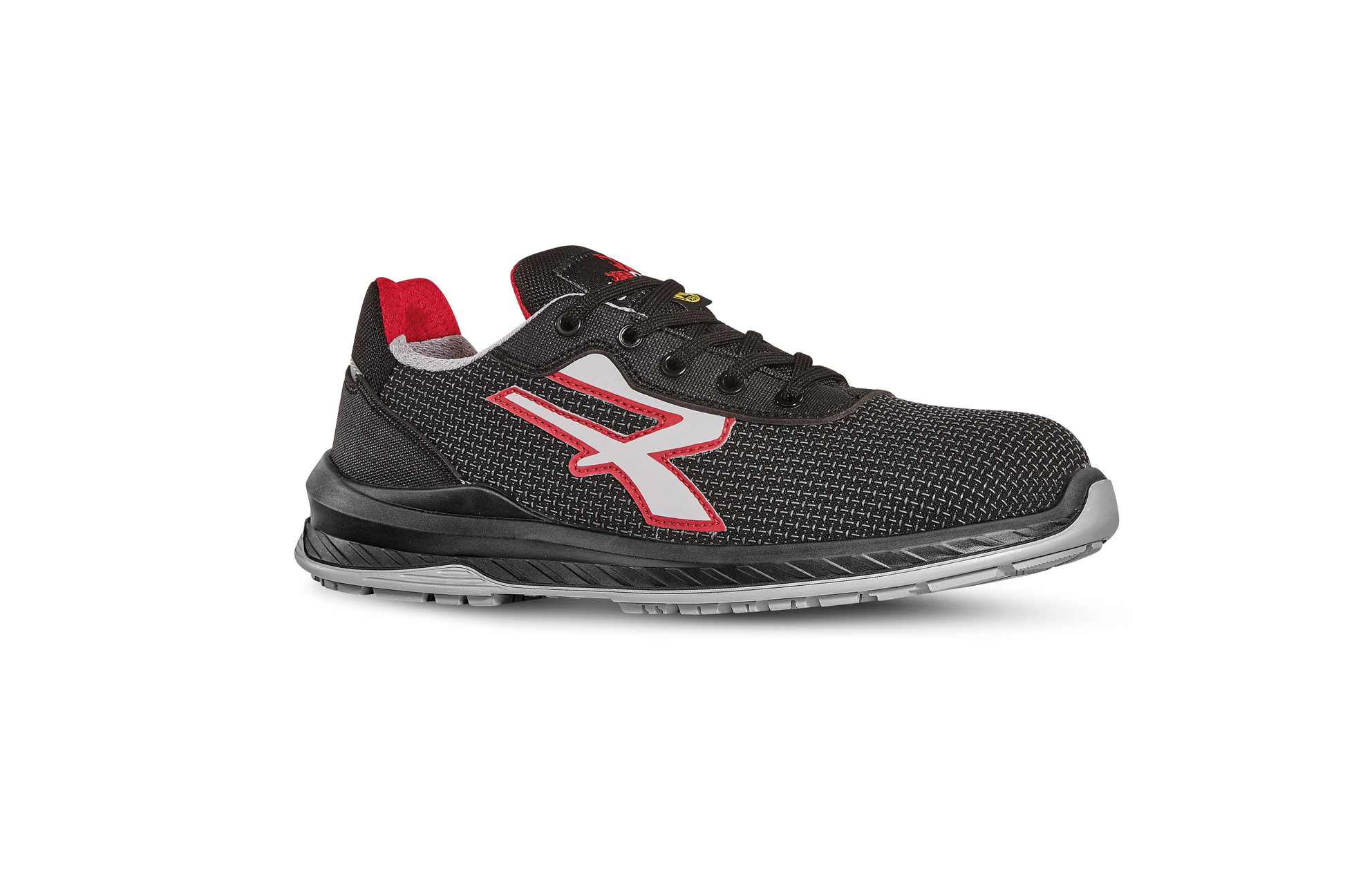 GDTXUPRI21074 Black / Grey / Red SIDE