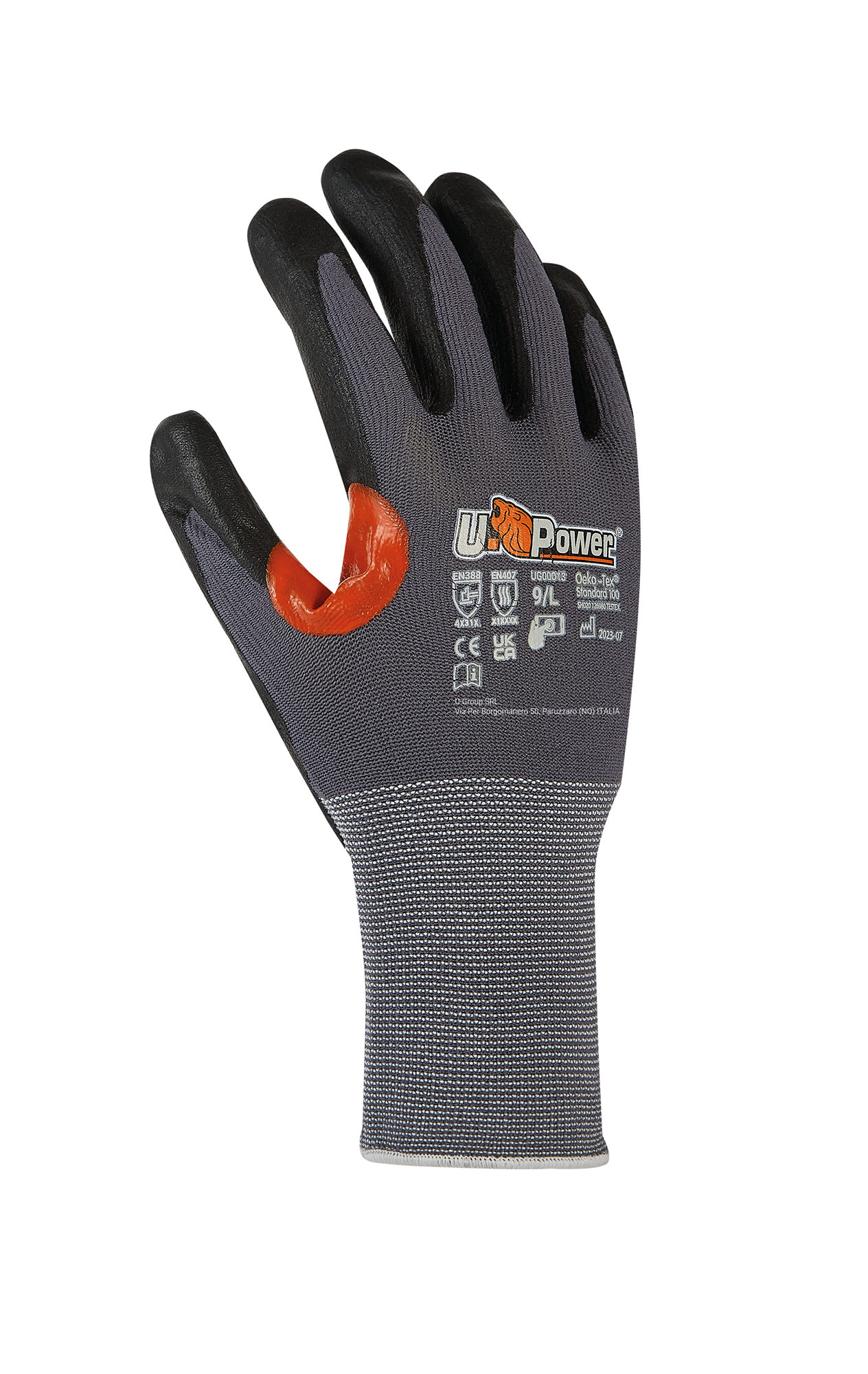 GDTXUPUG14413 Orange / Gris FACE SIDE