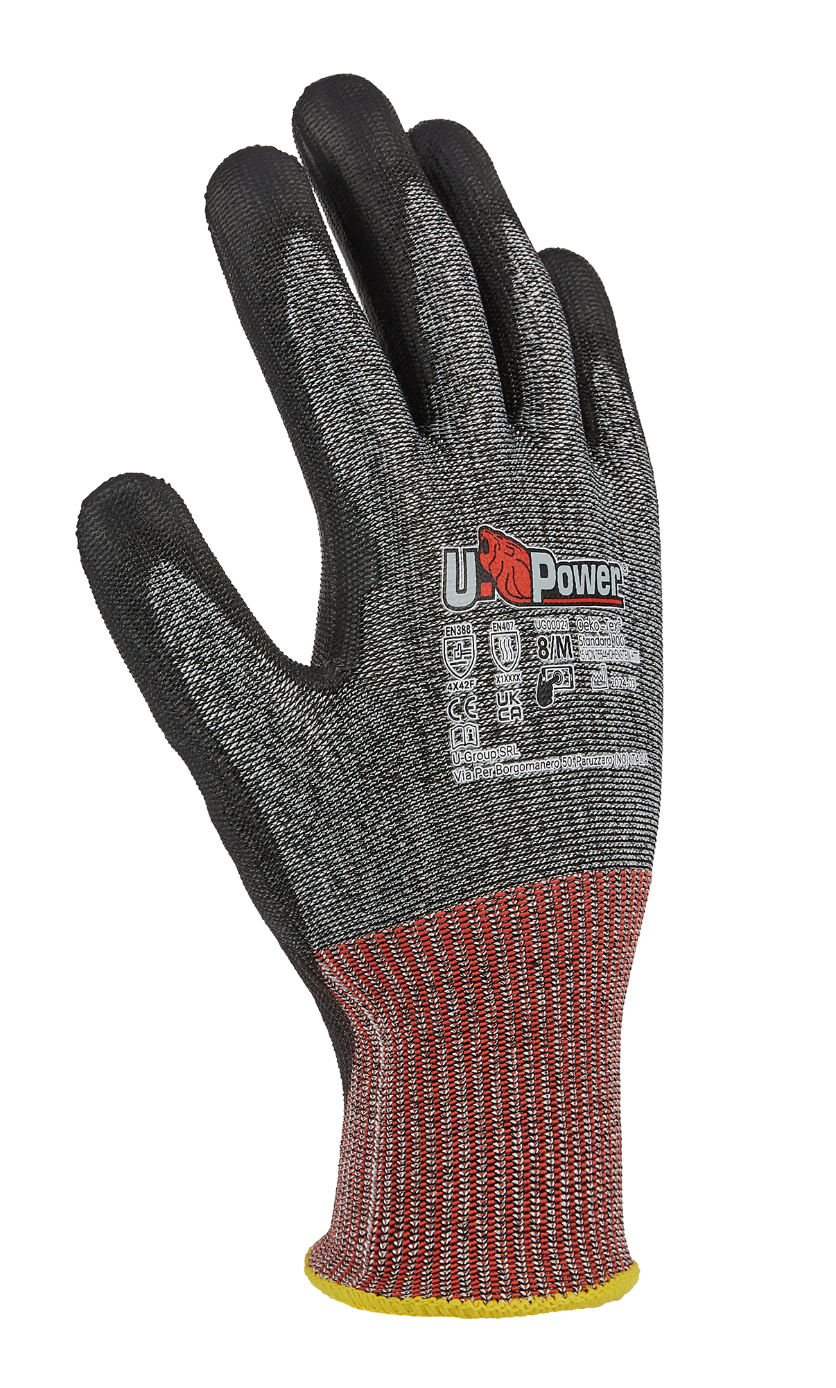 GDTXUPUG14421 Gris / Rouge FACE SIDE