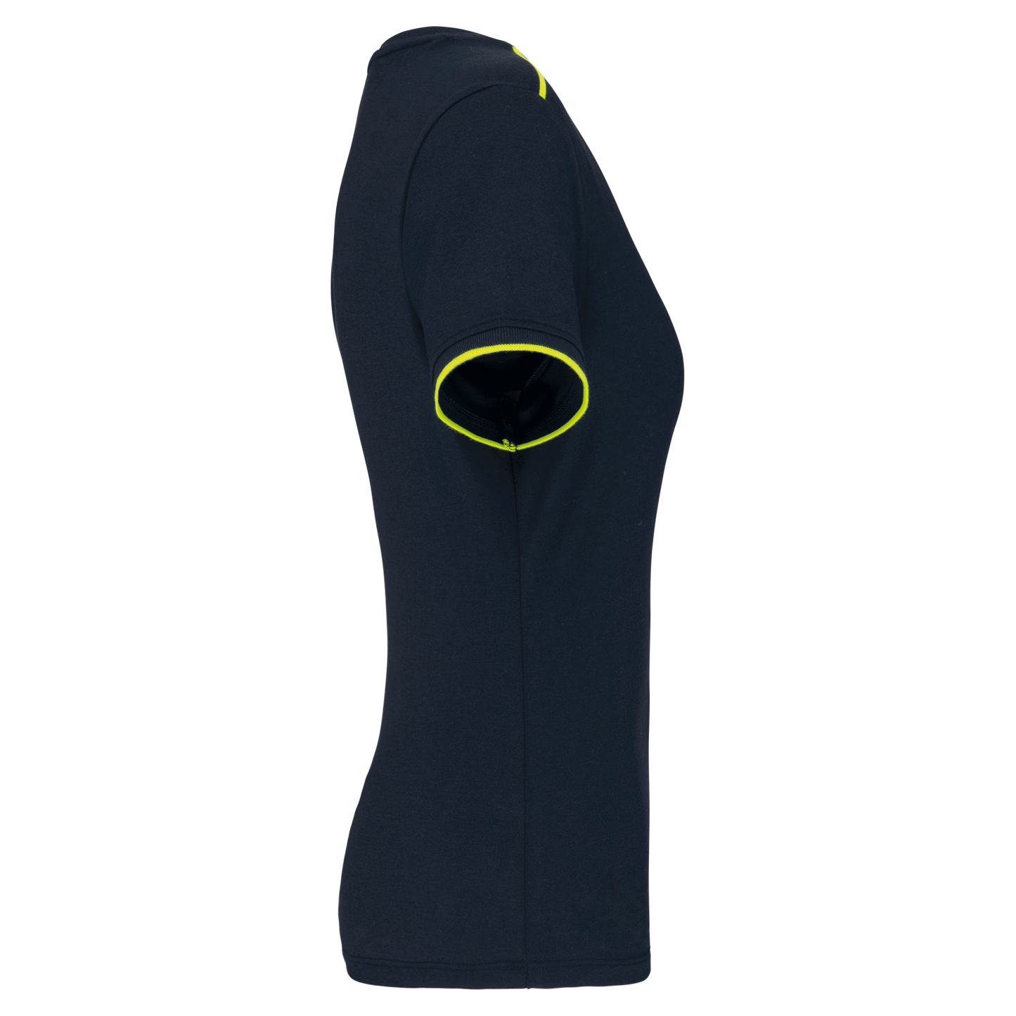 GDTXWK3021 Navy / Fluorescent Yellow SIDE