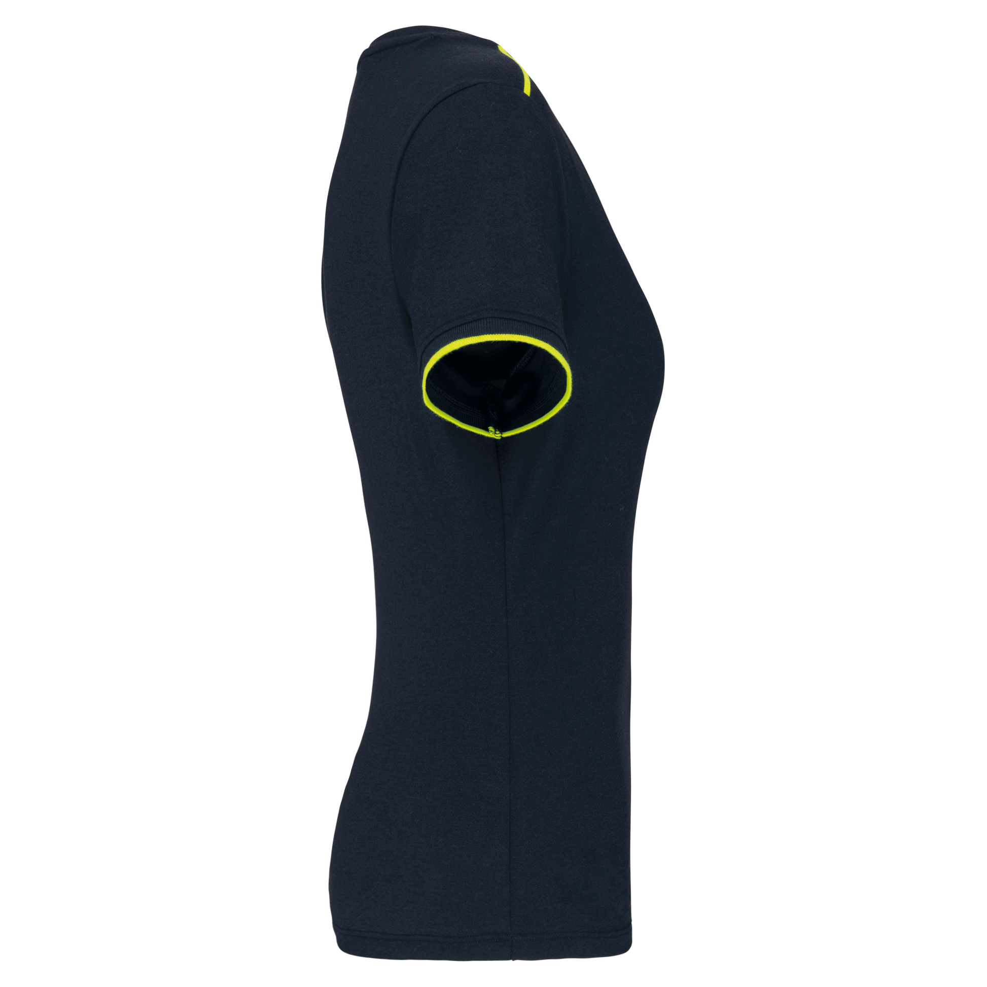 GDTXWK3021 Navy / Fluorescent Yellow SIDE
