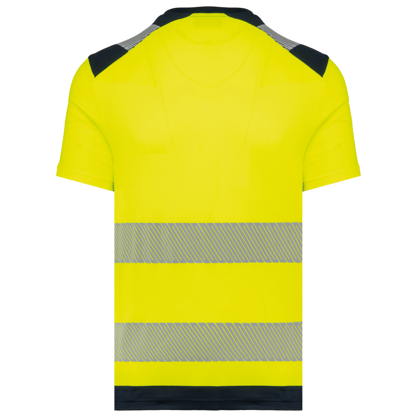 GDTXWK360 Hi Viz Yellow / Navy BACK