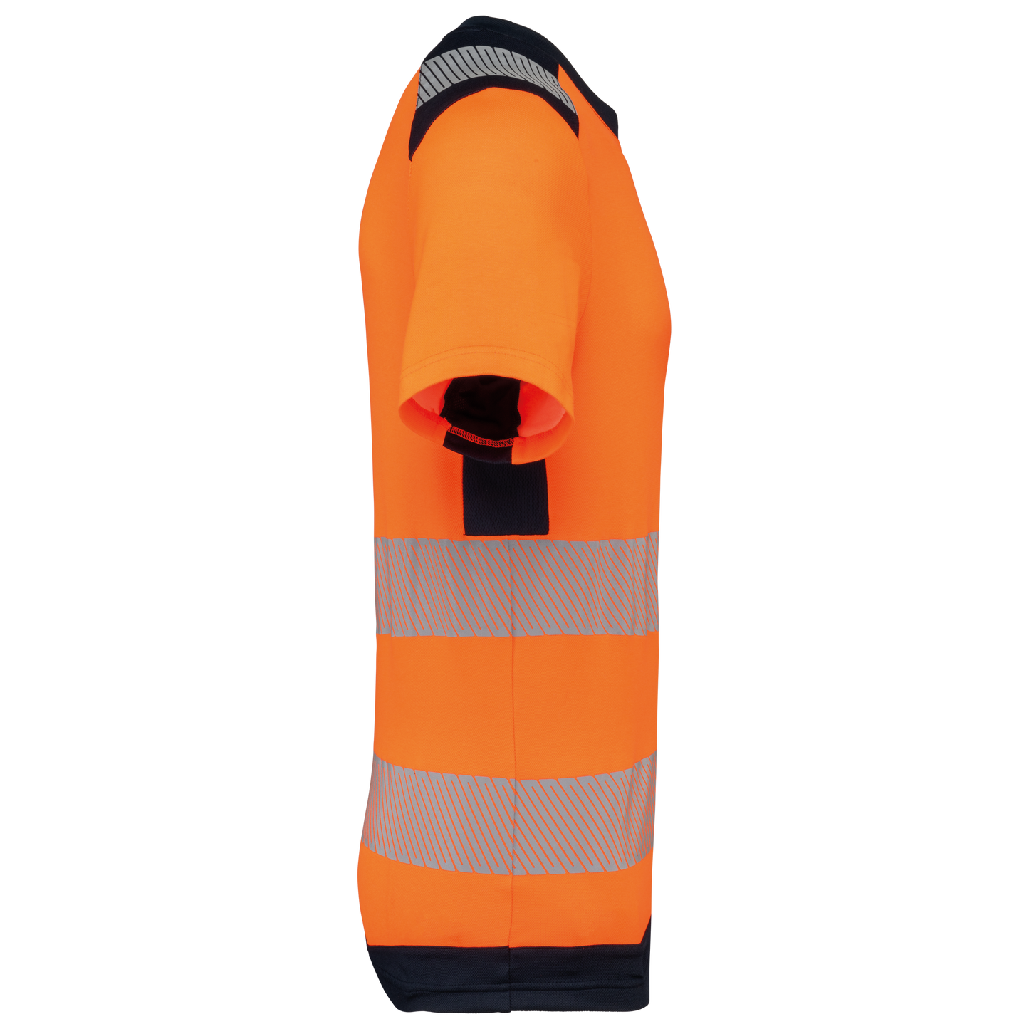 GDTXWK360 Hi Viz Orange / Navy SIDE