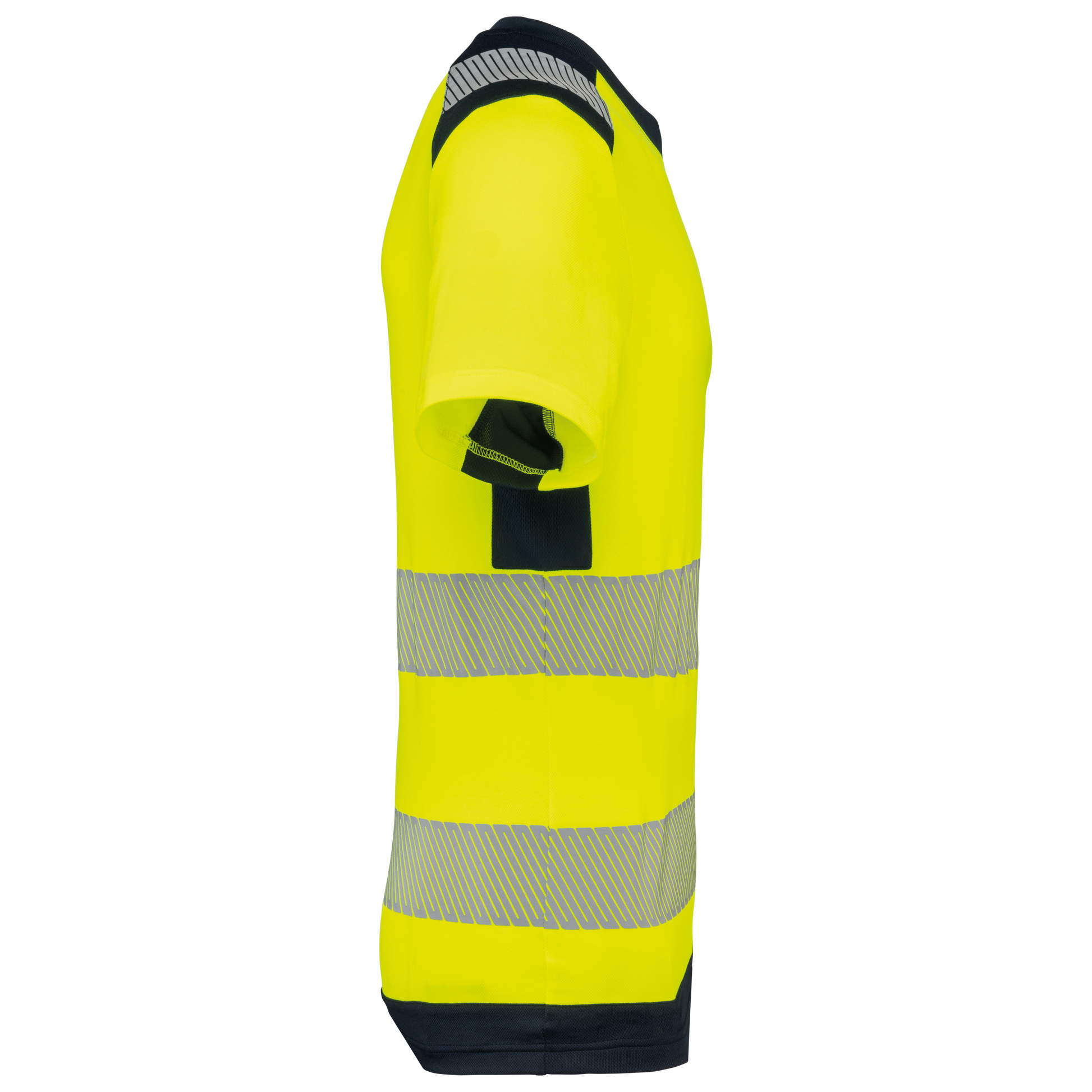 GDTXWK360 Hi Viz Yellow / Navy SIDE