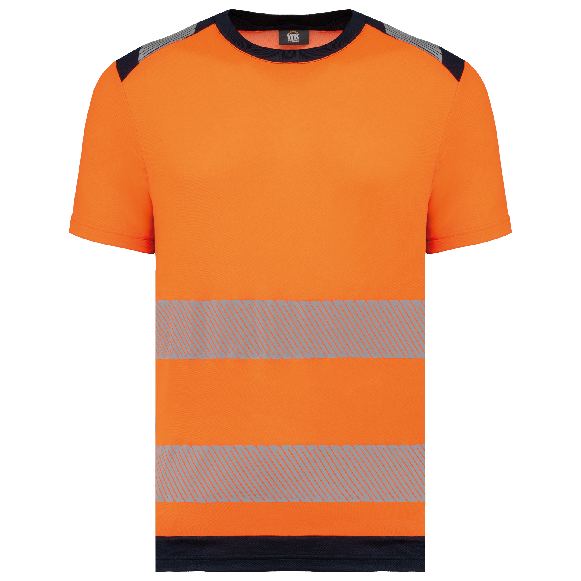 GDTXWK360 Hi Viz Orange / Navy FACE