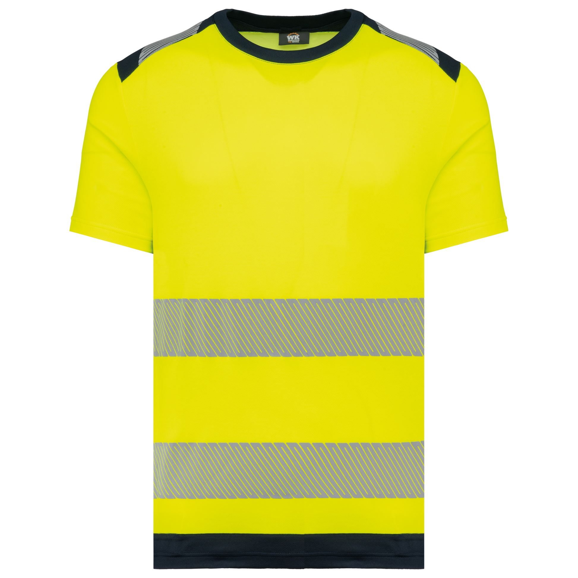 GDTXWK360 Hi Viz Yellow / Navy FACE