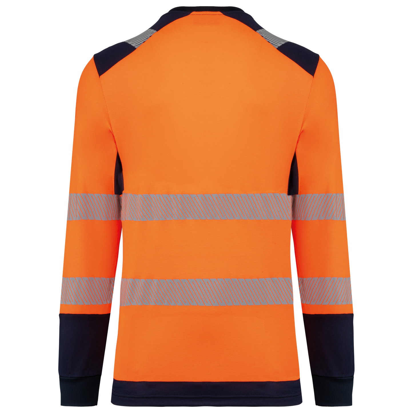 GDTXWK361 Hi Viz Orange / Navy BACK